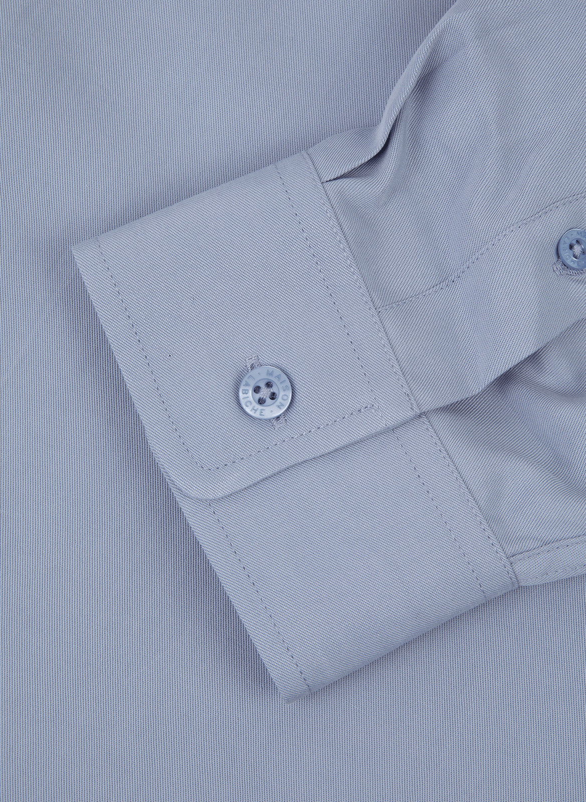 Straight Shirt Tombelle Embroidered MAISON LABICHE Blue