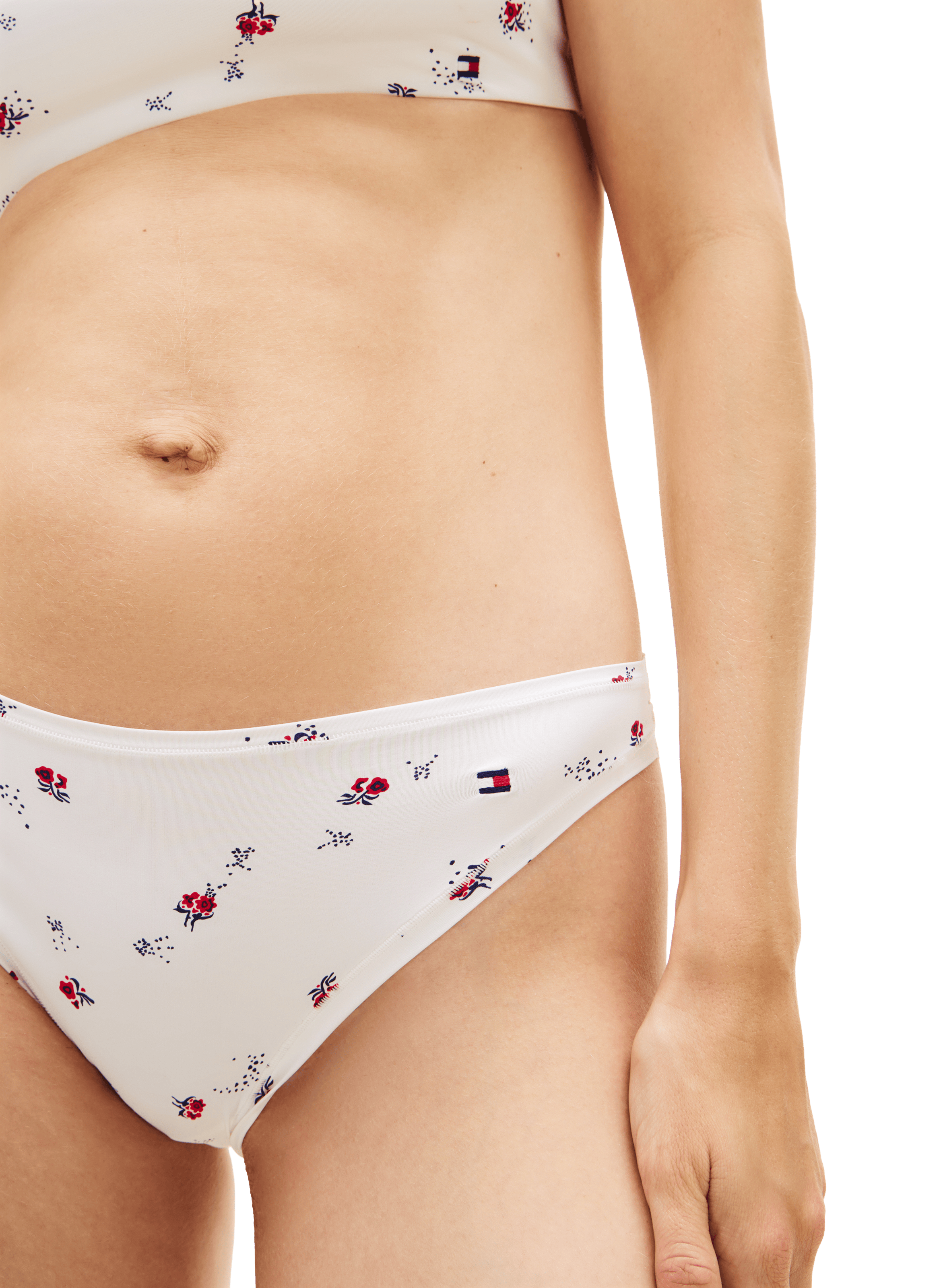 Culotte imprimée à fleurs TOMMY HILFIGER Blanc