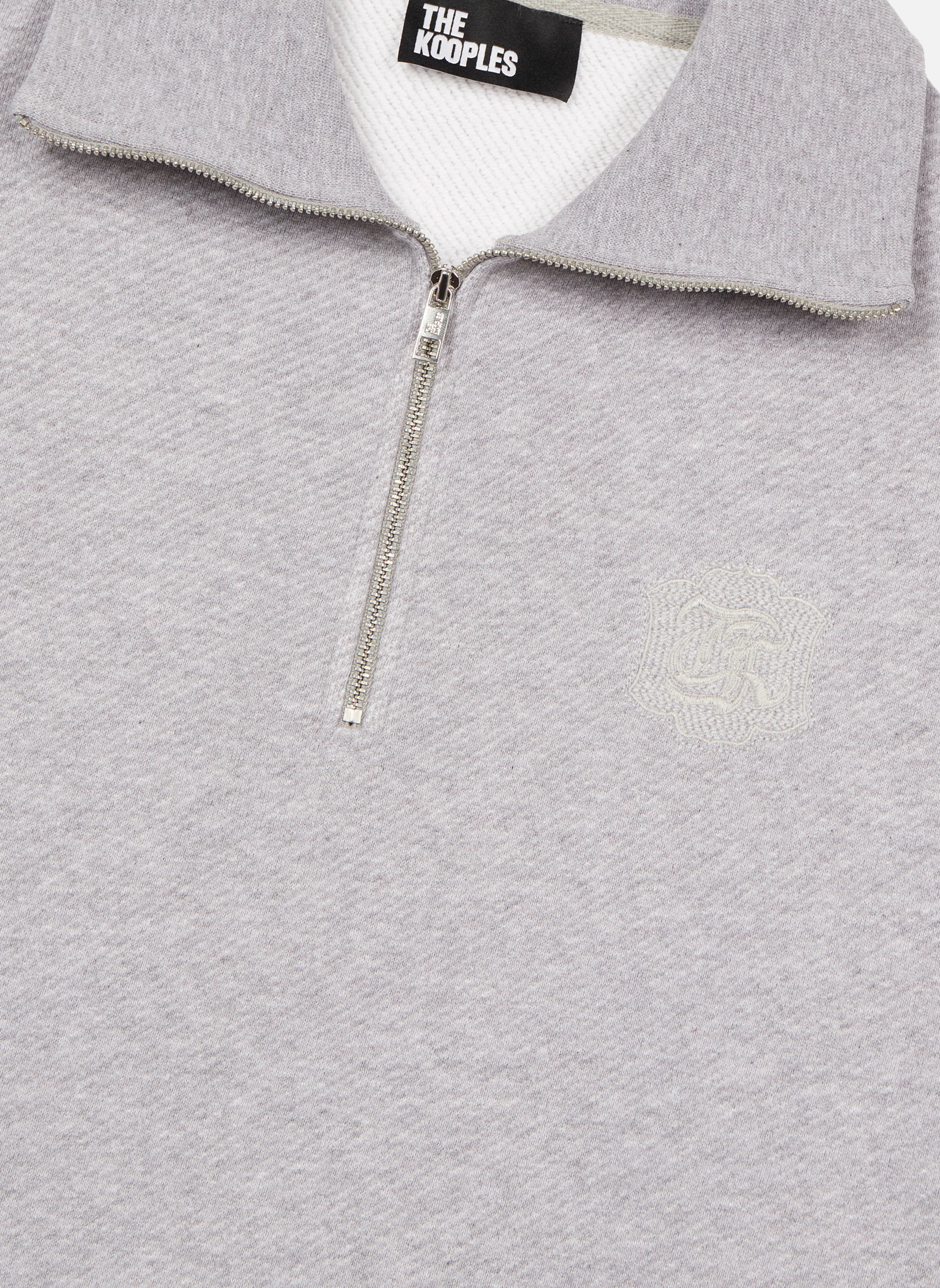 Sweatshirt col camionneur THE KOOPLES Gris