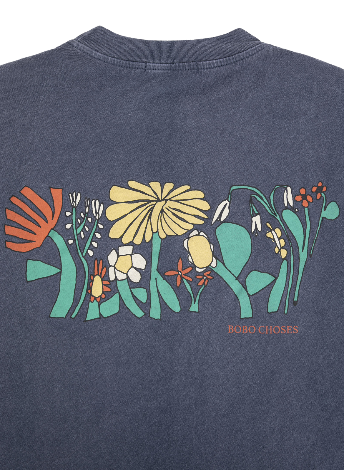 T-shirt à motif en coton BOBO CHOSES Bleu