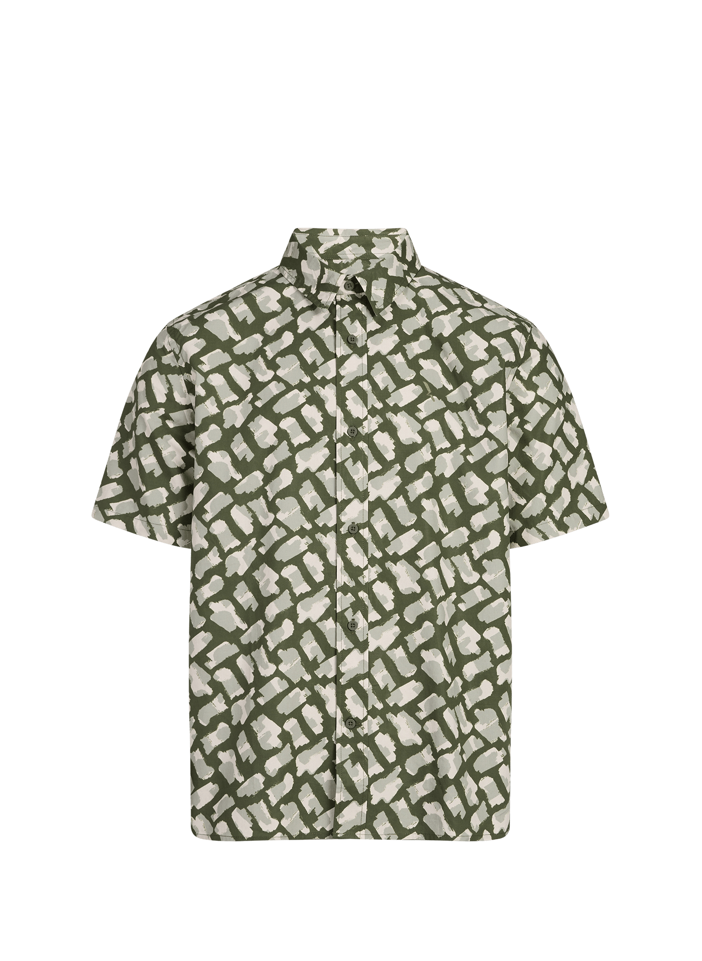 Cotton shirt AIGLE Khaki