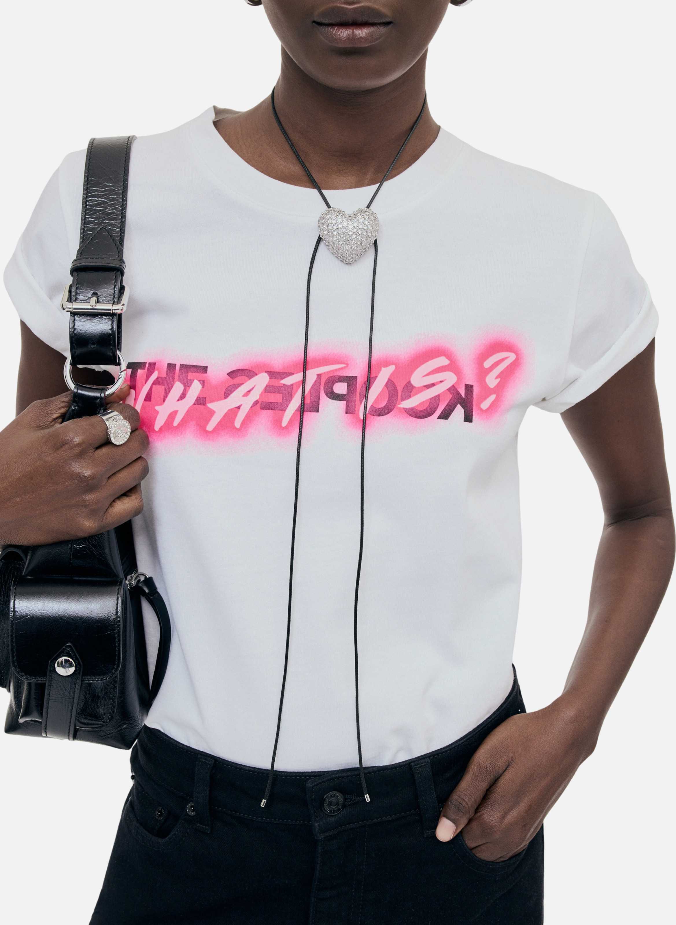 T-shirt en coton what is THE KOOPLES Blanc