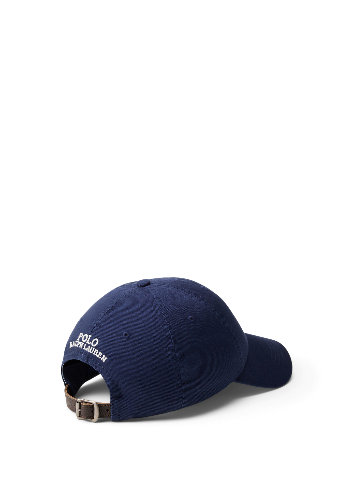 Bear embroidered logo cotton cap POLO RALPH LAUREN Blue