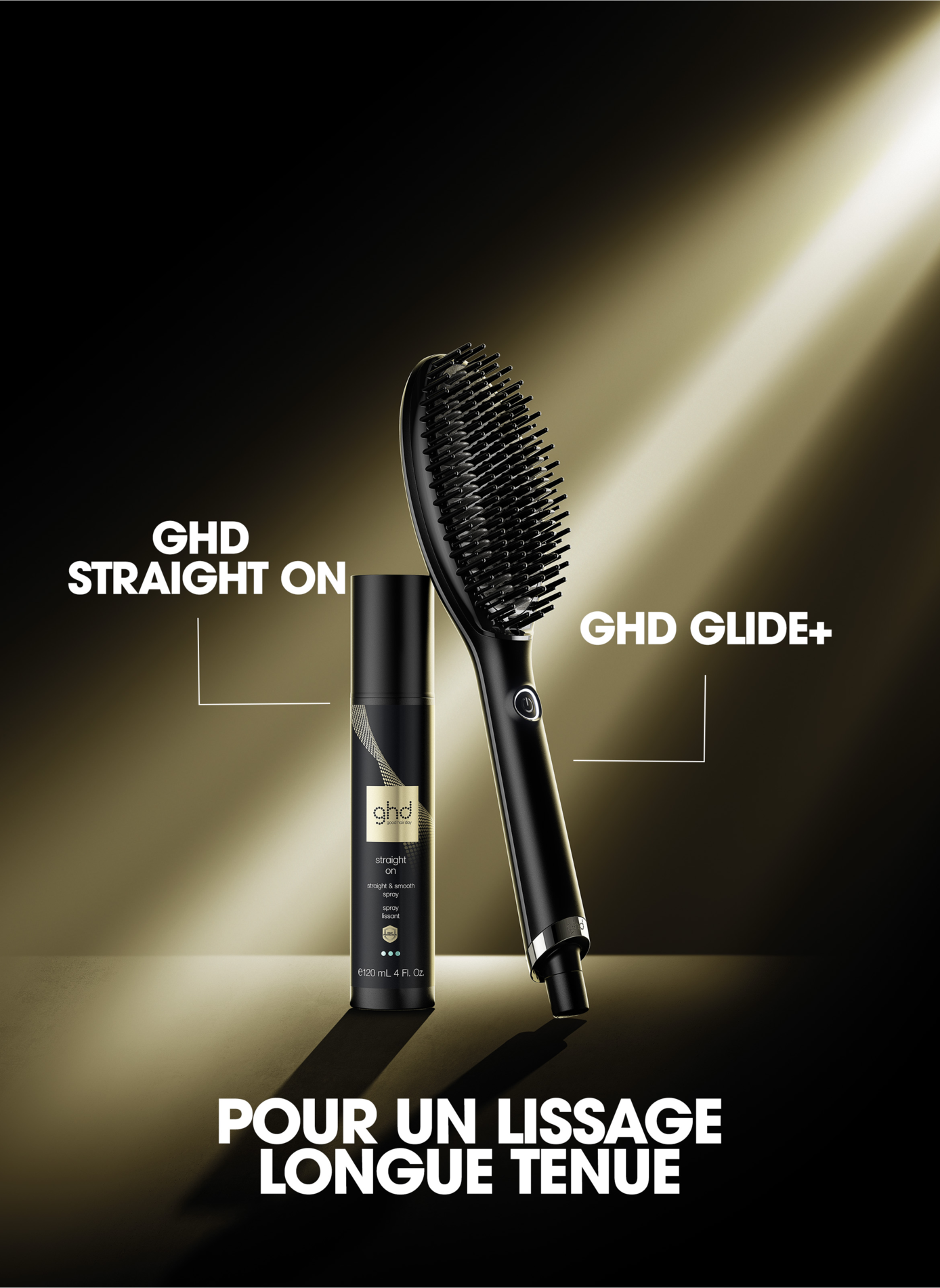 Brosse lissante professionnelle ghd Glide+ GHD No color
