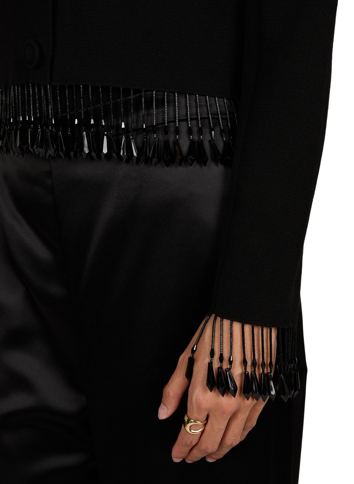 Round neck vest BY MALENE BIRGER Black
