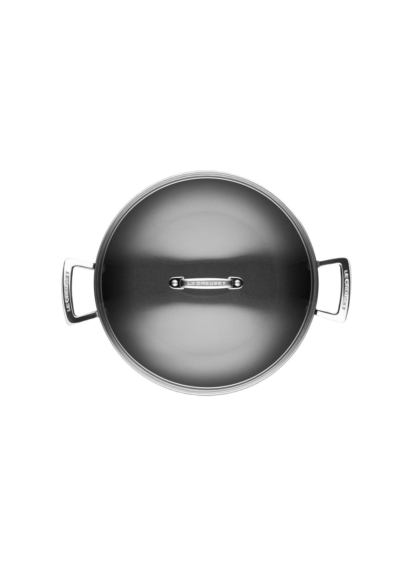 Provenzalische Antihaft-Bratpfanne mit Deckel "Les Forgées" LE CREUSET Schwarz