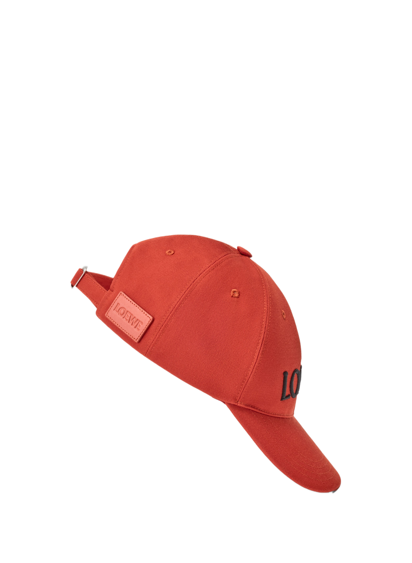 LOEWE cotton canvas cap LOEWE Red