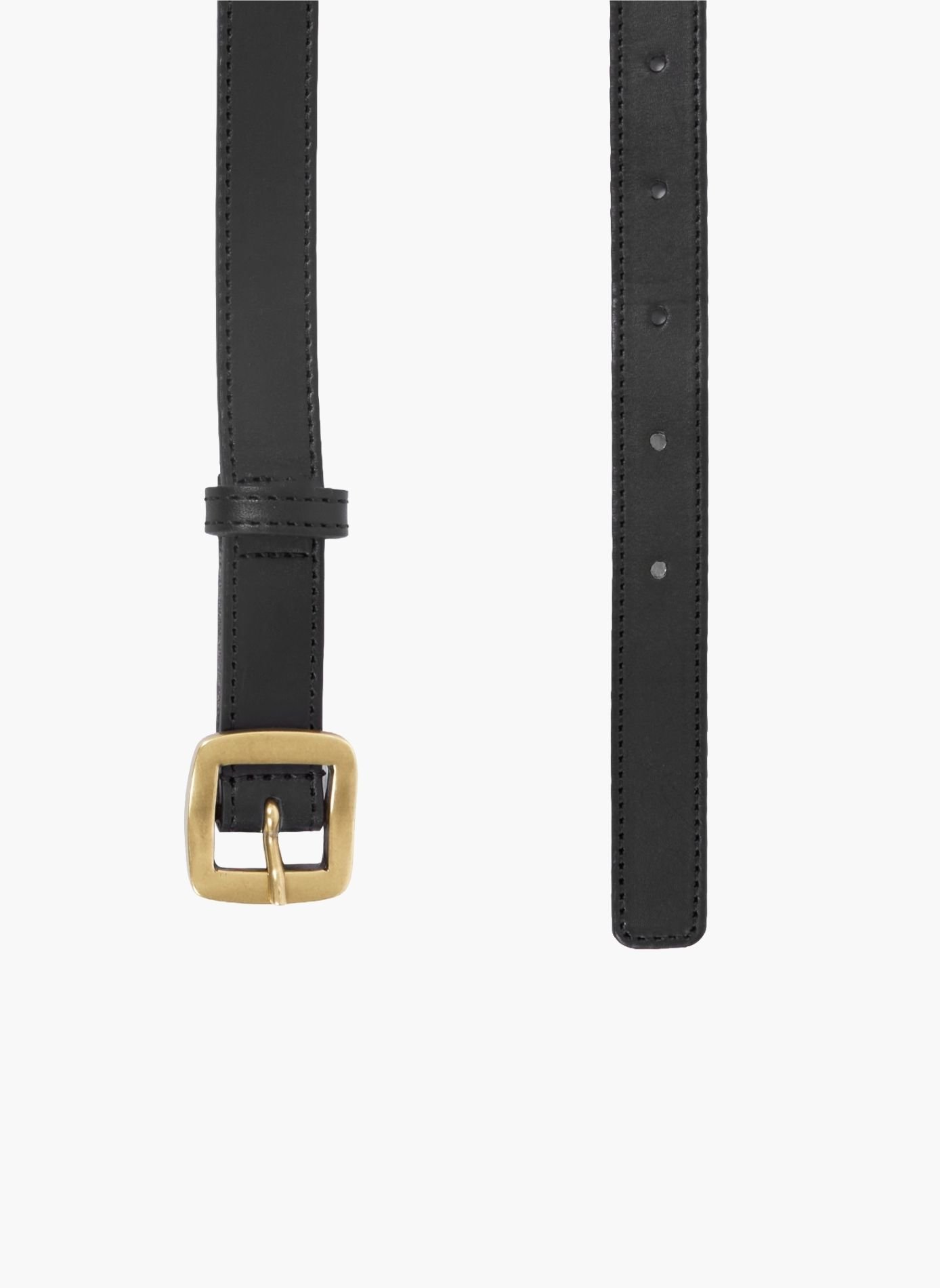 Ceinture alix cuir JULES & JENN Noir