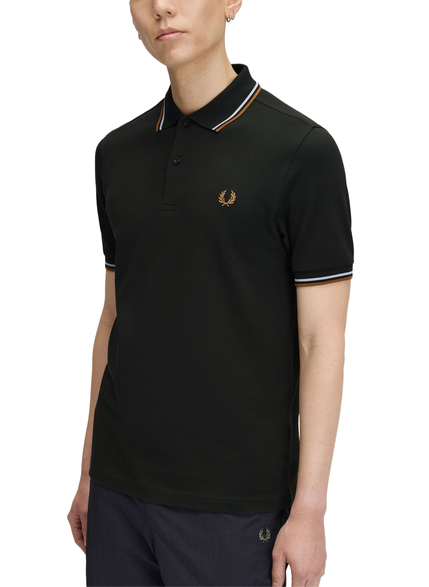 Piqué-Baumwollpolo | Grun FRED PERRY Herren