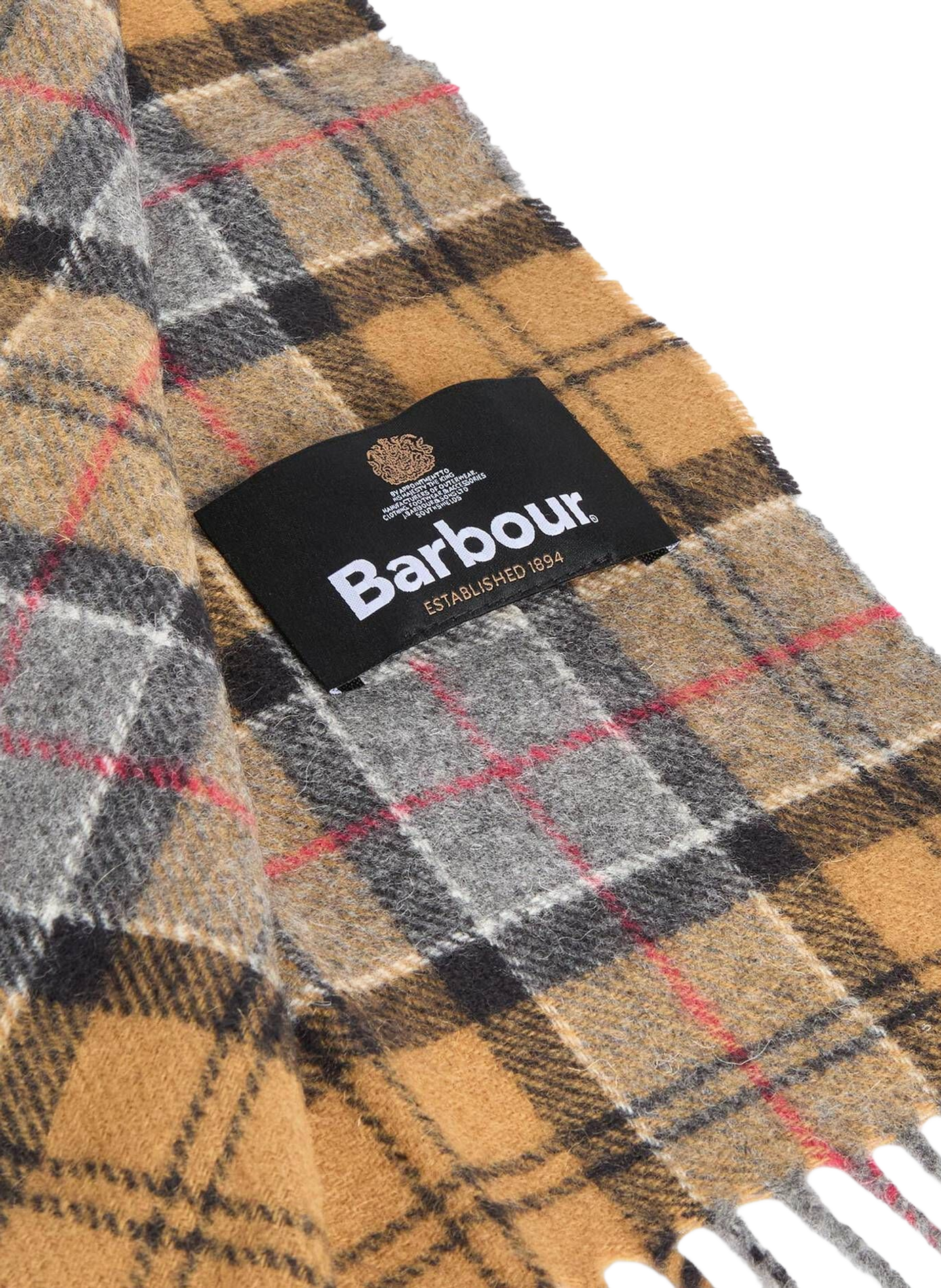 Écharpe Tartan en laine  BARBOUR Multicolore