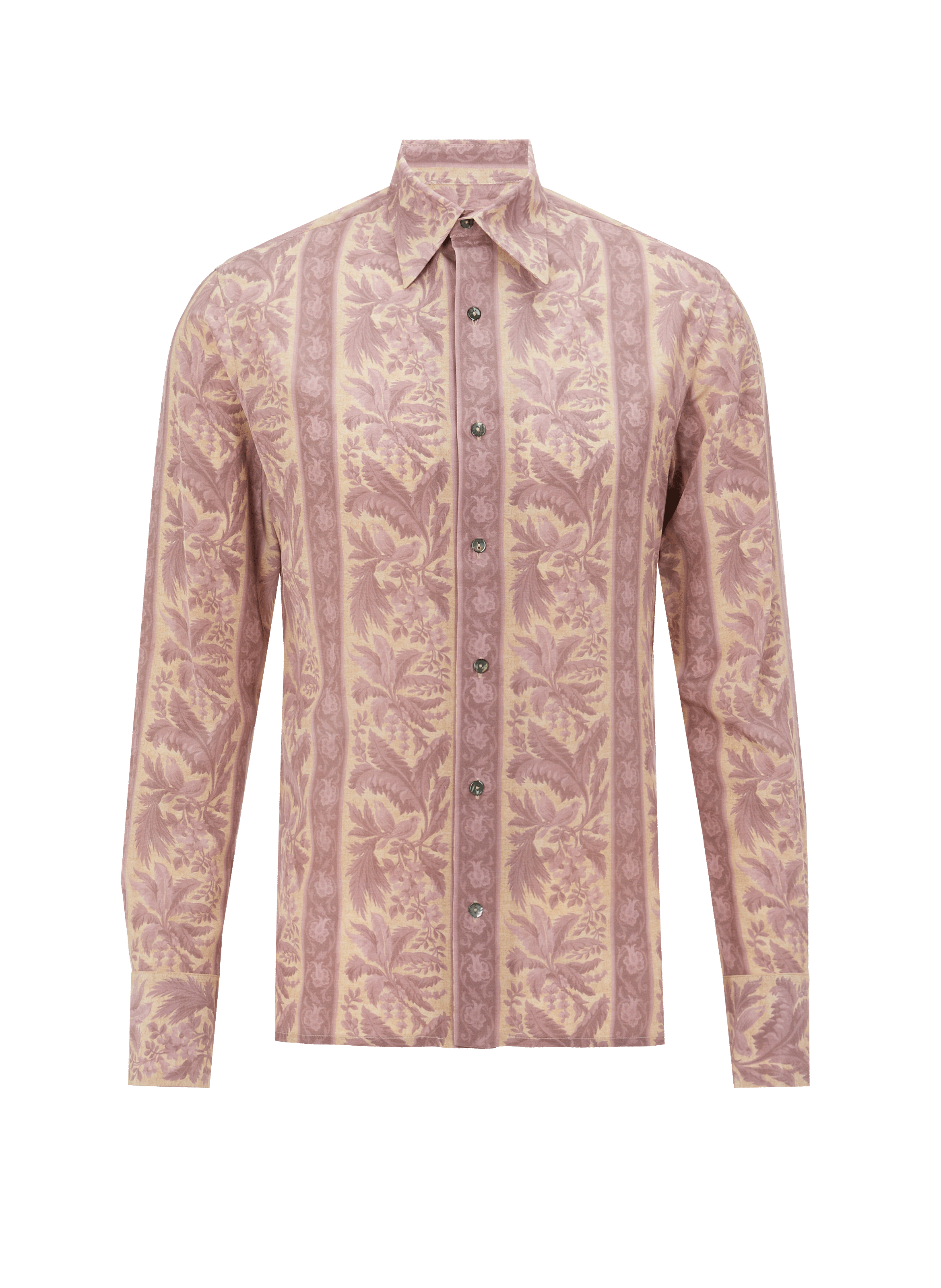 Chemise à imprimé en soie