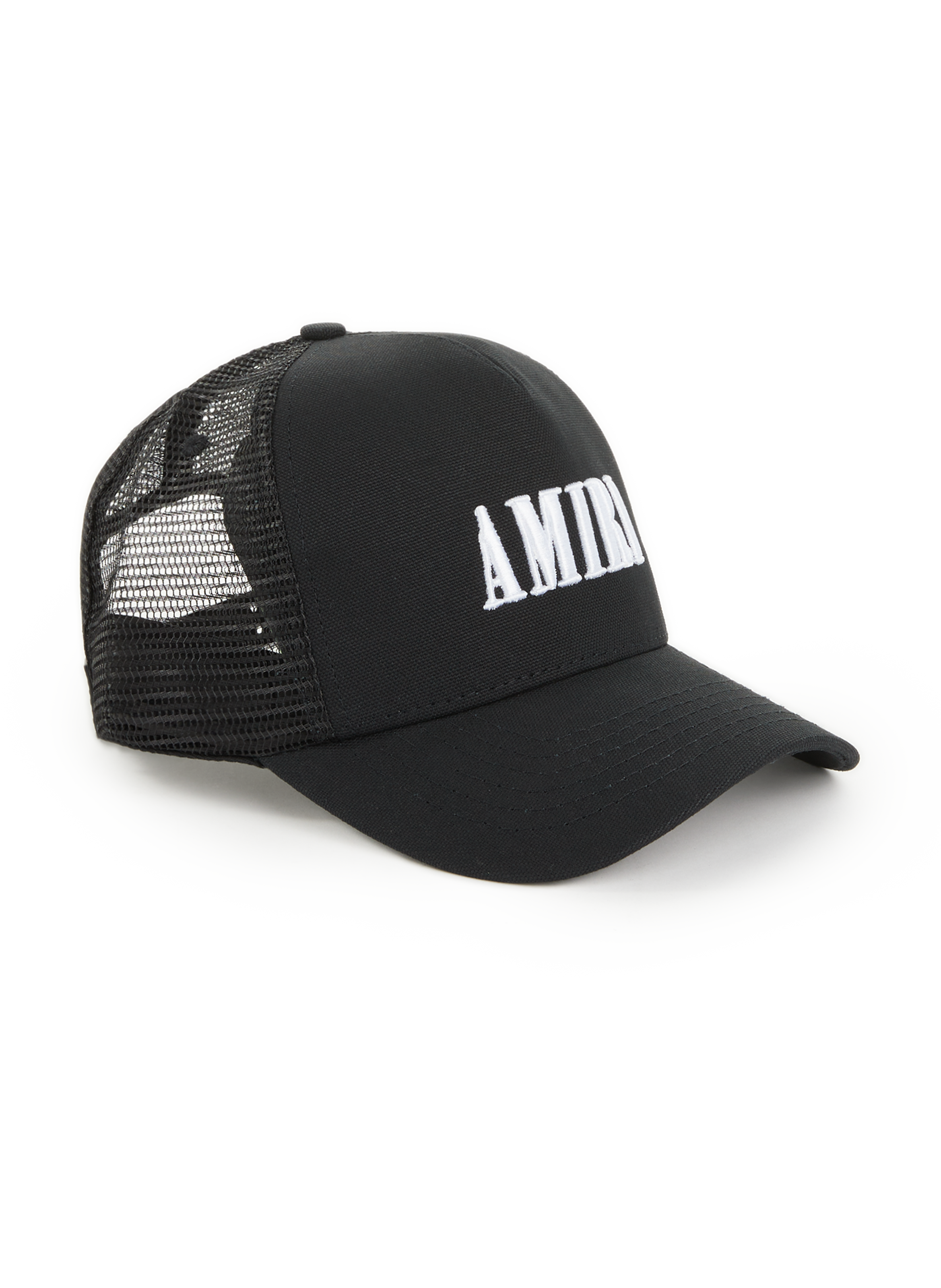 Casquette à logo en coton AMIRI Noir
