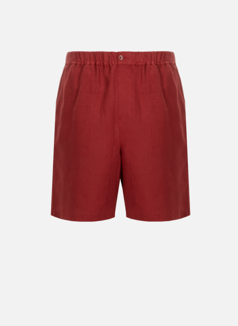 Linen shorts RedHARRIS WILSON 