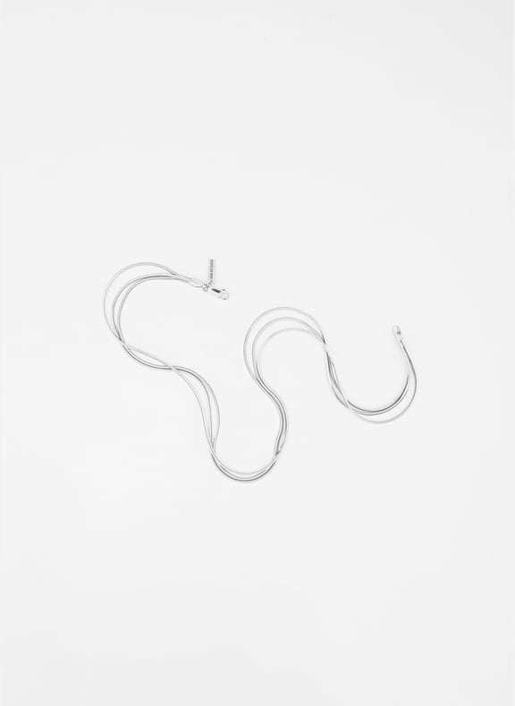 Collier pluriel ripple argent 925 Argent by ANNA SOTTILOTTA ANNA SOTTILOTTA Collier pluriel ripple argent 925 Argent