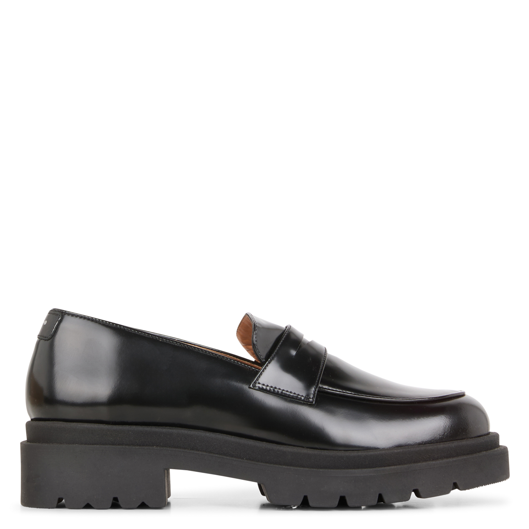 ANTHOLOGY Mocassins en cuir salma Noir