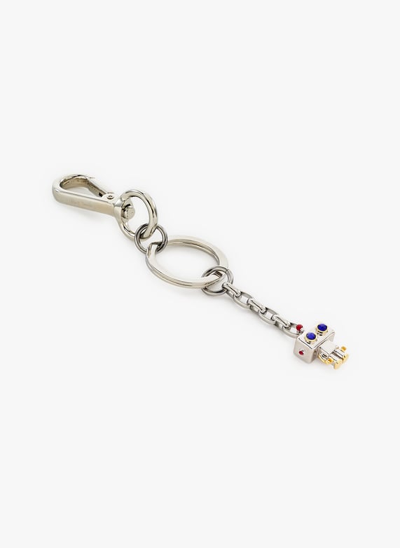 Paul smith Blue Robot Keychain Men Printemps