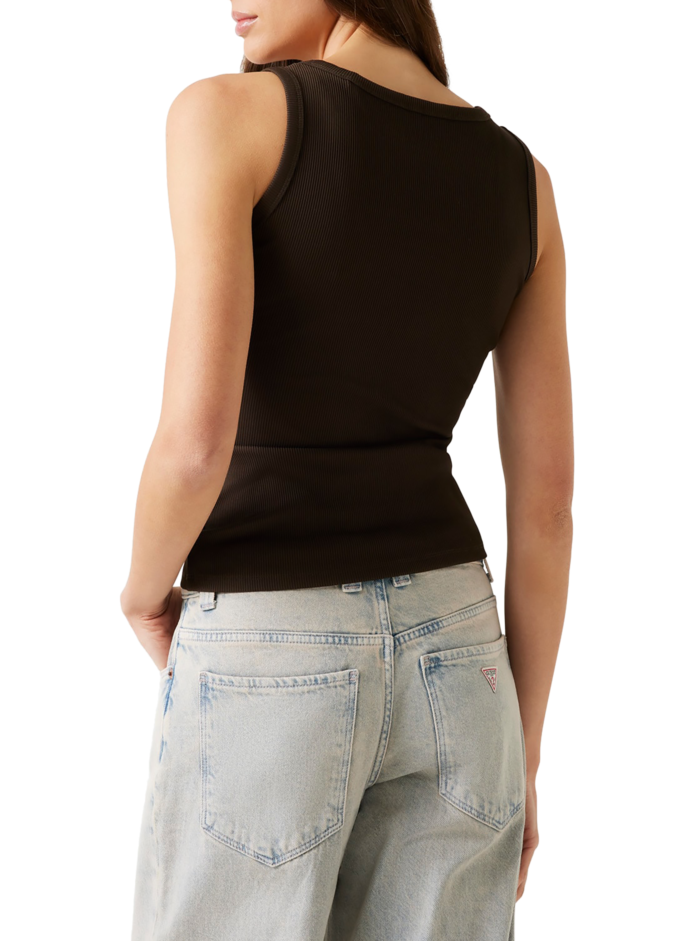 Débardeur Raissa GUESS Marron