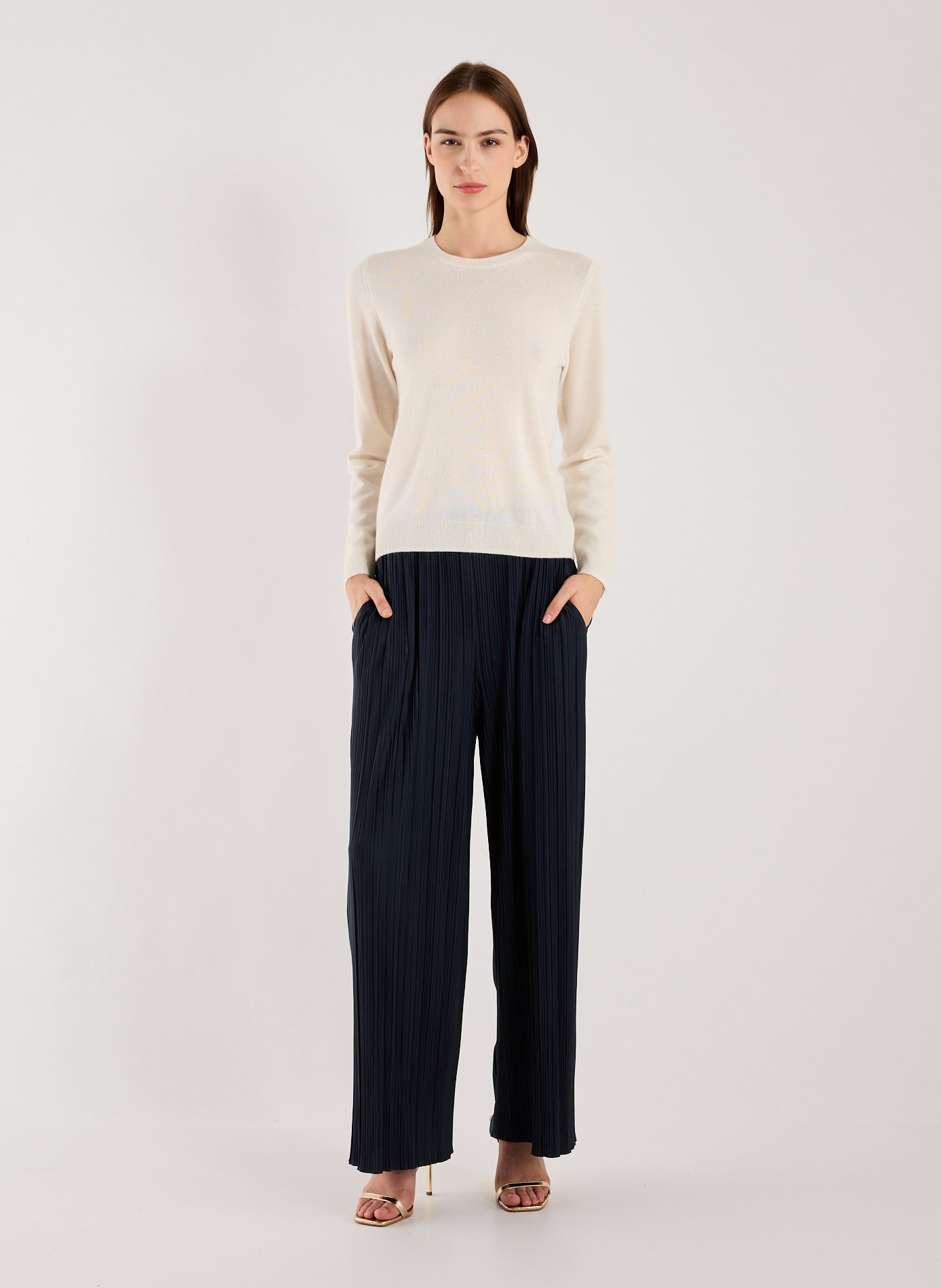 Pull en cachemire  AU PRINTEMPS PARIS Beige