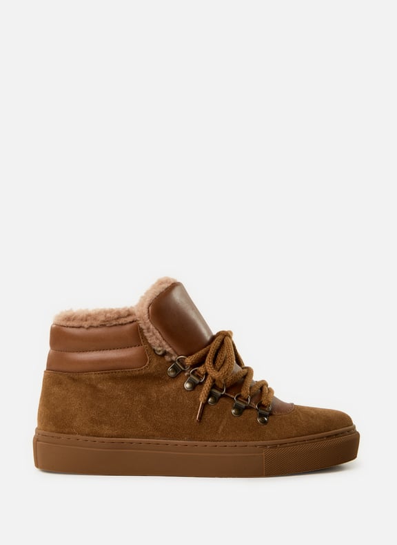 Layla leather sneakers Brown by MAISON TOUFET MAISON TOUFET Layla leather sneakers Brown