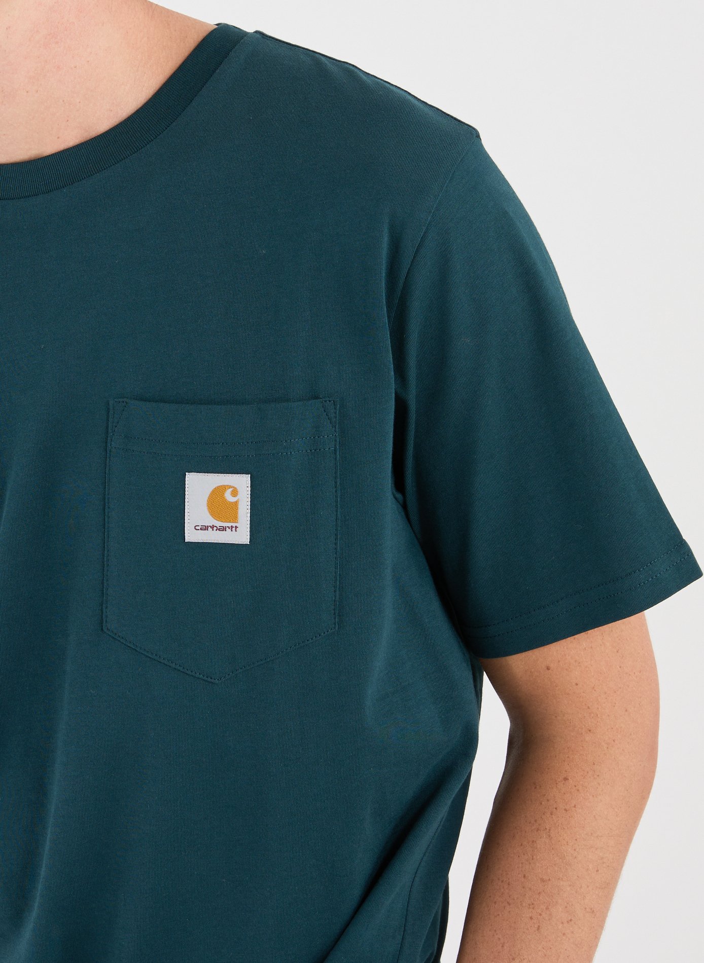 Oversized cotton T-shirt CARHARTT WIP Green