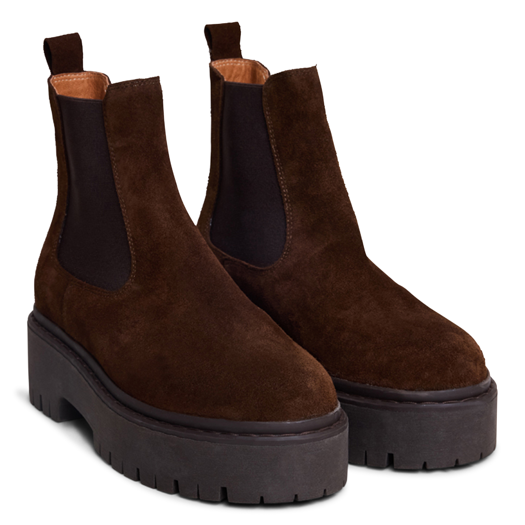 Boots en cuir ravie JONAK Marron