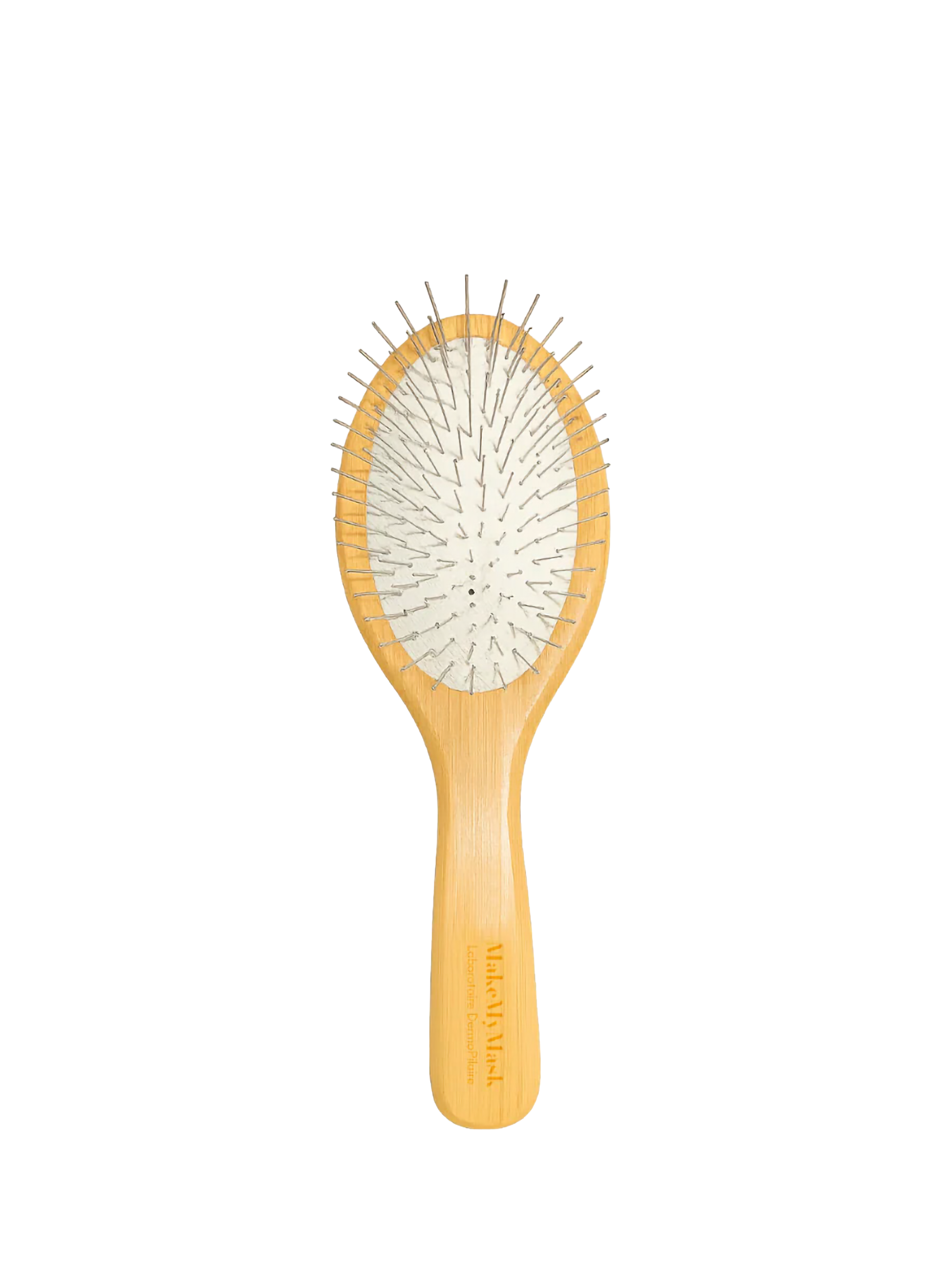 MAKE MY MASK Brosse cheveux fins en picots bois No color