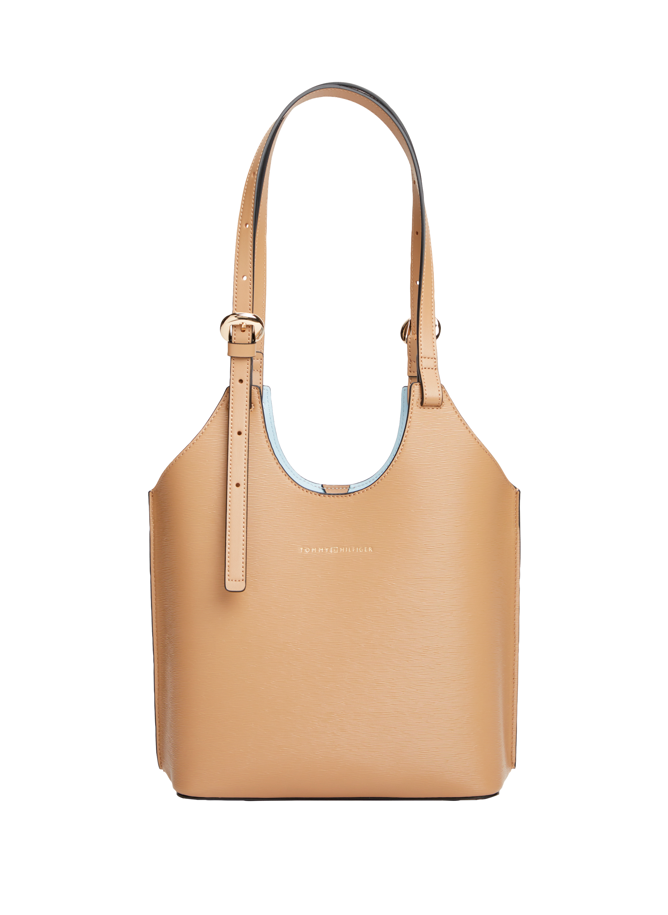 Sac à main fourre tout TOMMY HILFIGER Marron