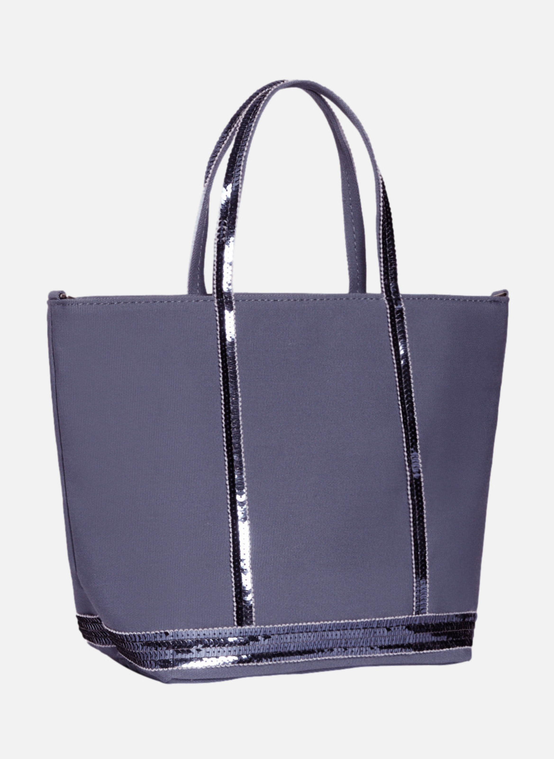 Cabas s zippé en toile VANESSA BRUNO Bleu