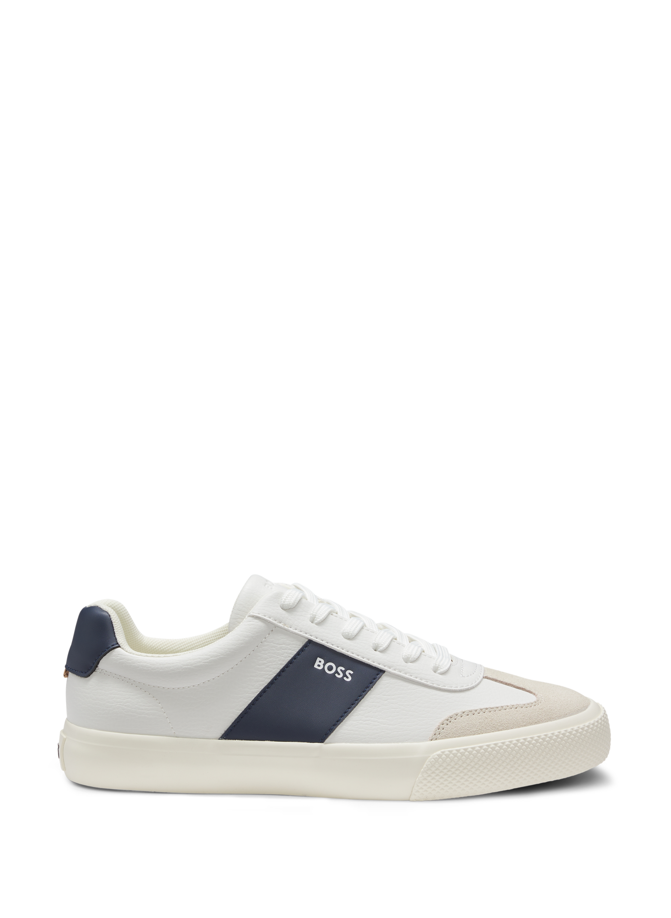 Baskets basses à logo HUGO BOSS Blanc