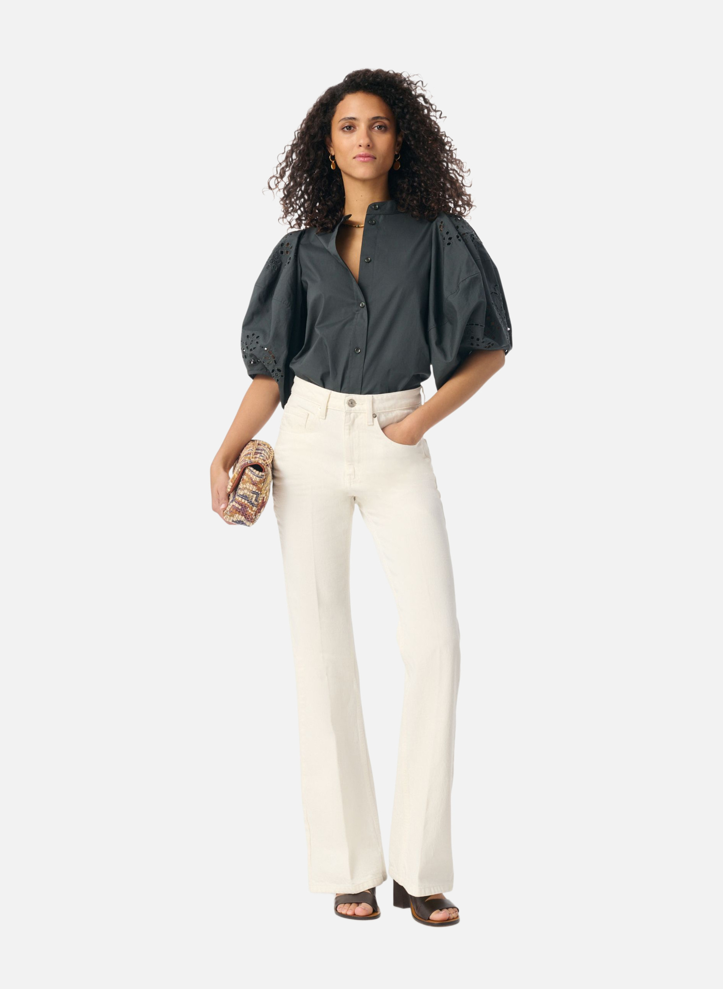 Blouse felicie VANESSA BRUNO Gris