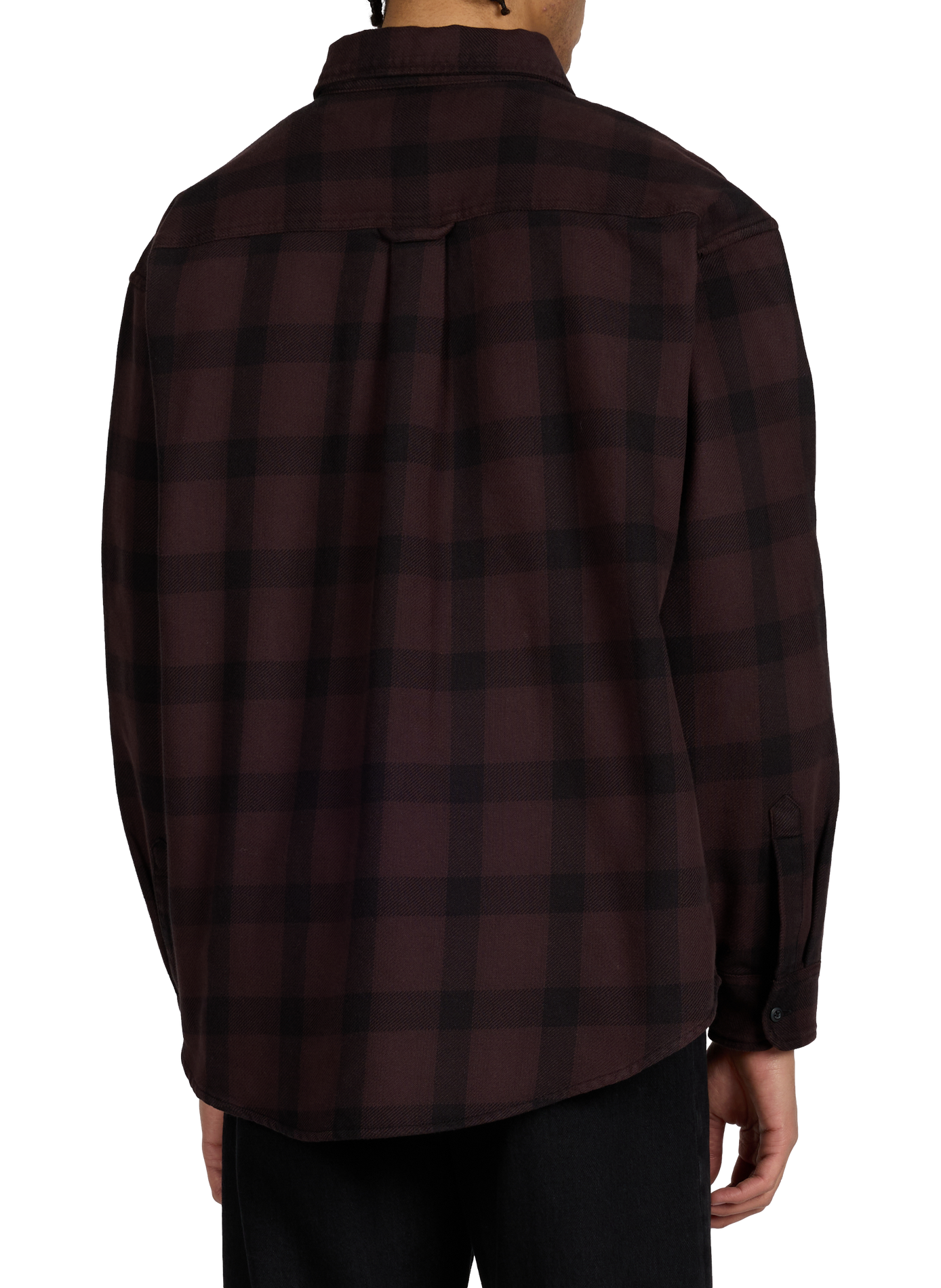 Surchemise à carreaux col américain en coton CARHARTT WIP Marron