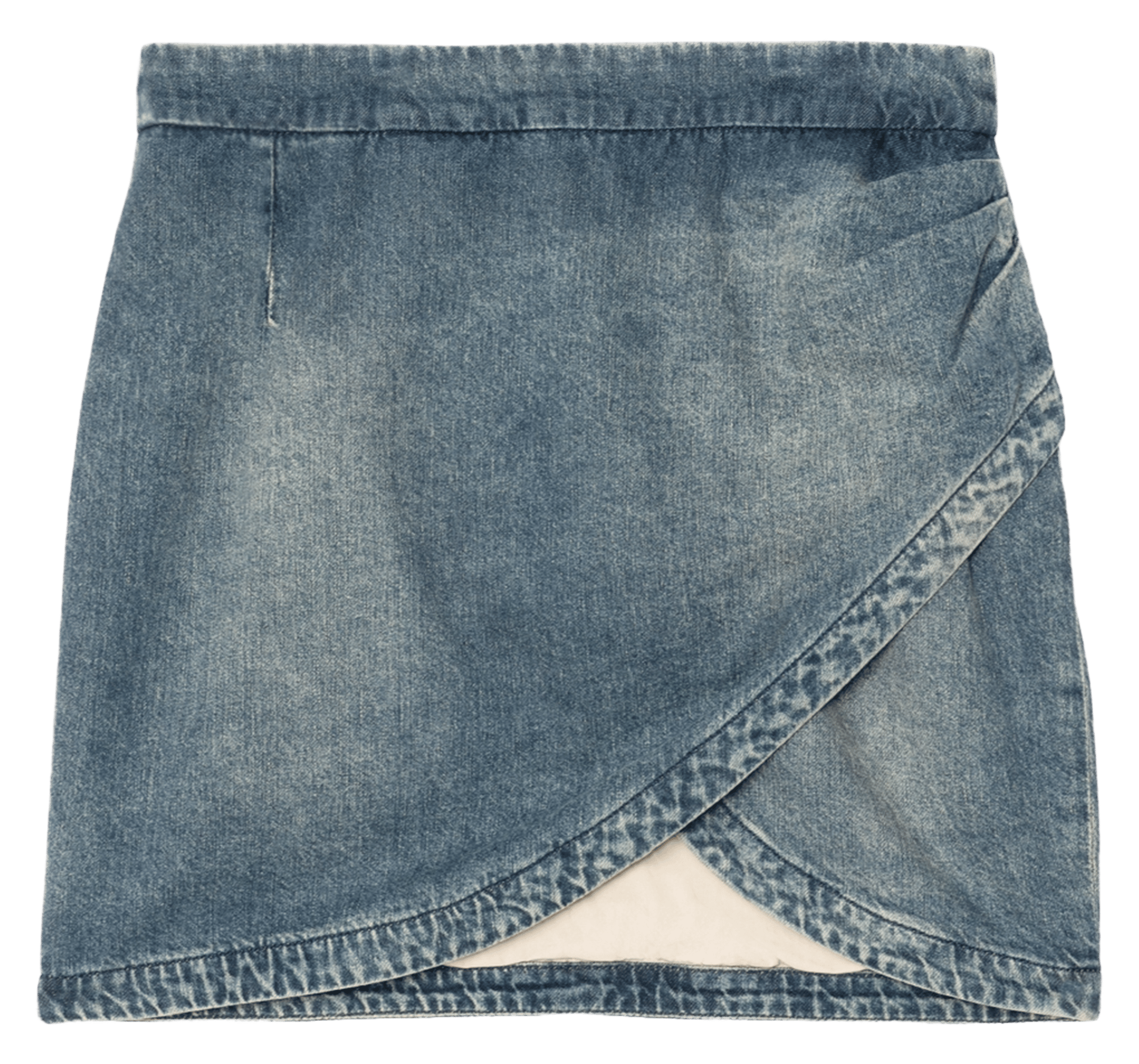 Jupe courte en denim de coton julipe ZADIG&VOLTAIRE Bleu