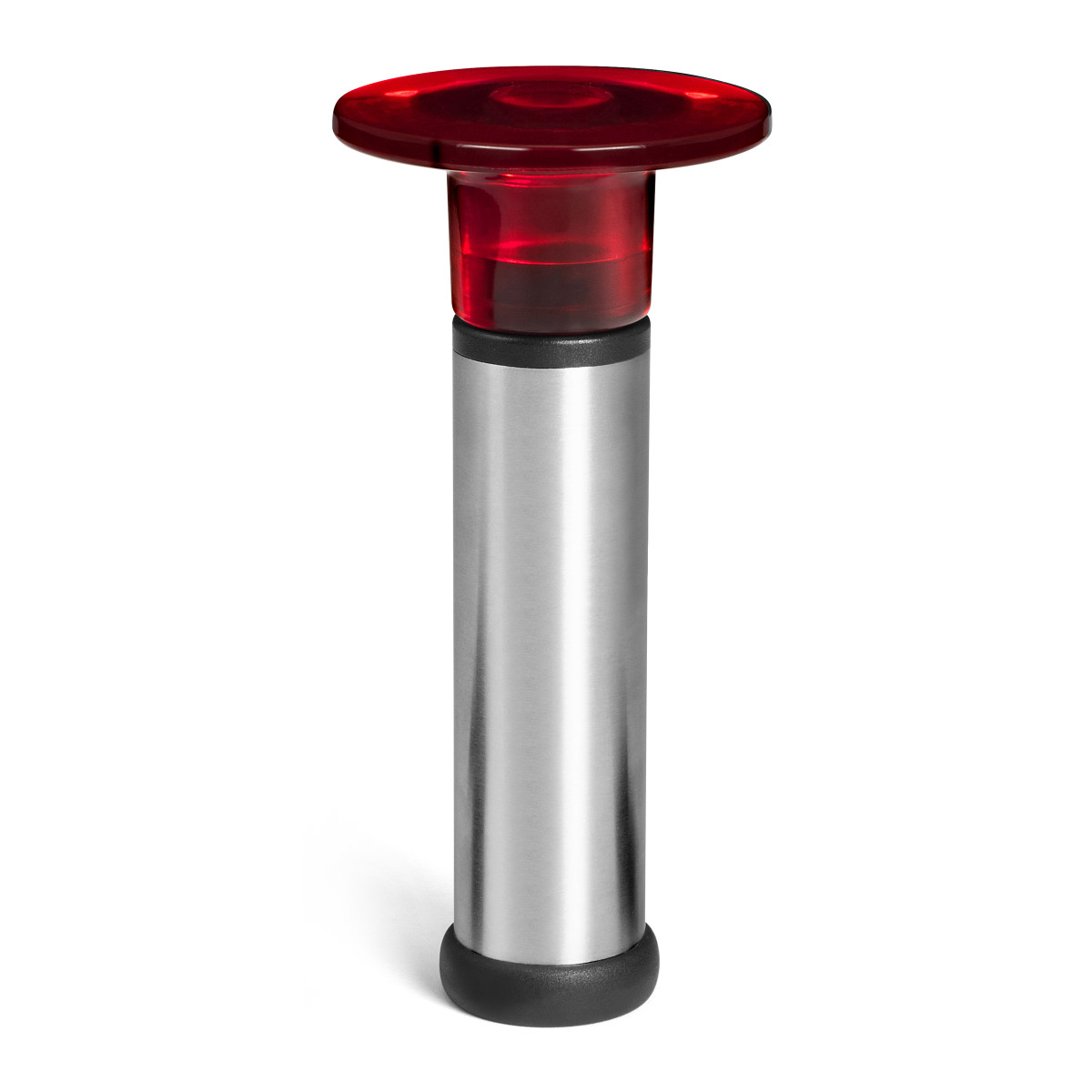 Aero - pompe à vide avec 3 bouchons CHEF & SOMMELIER Noir