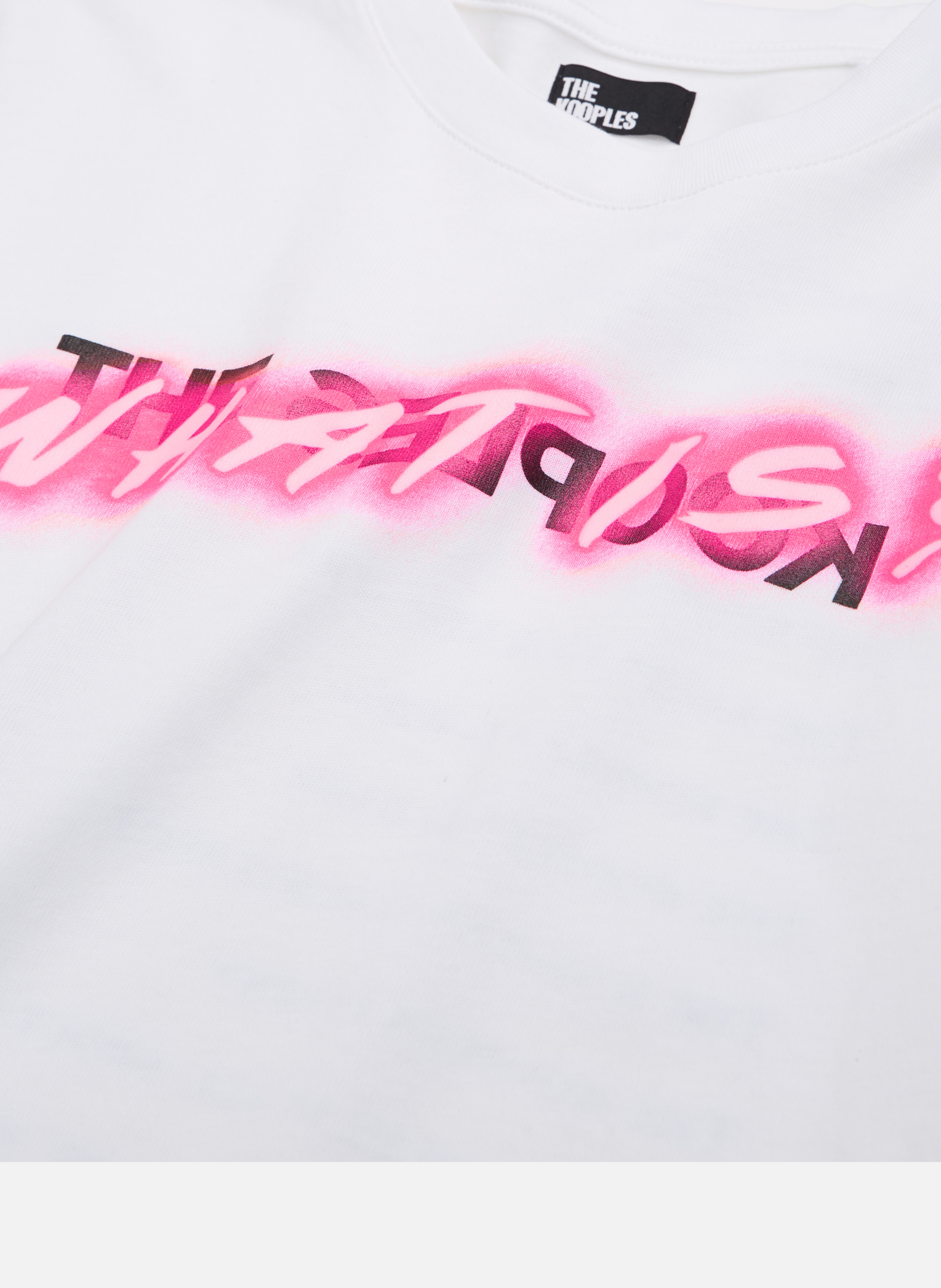 T-shirt en coton what is THE KOOPLES Blanc