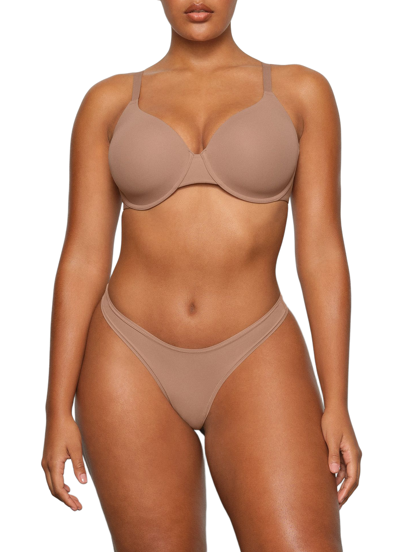 Plain bra  SKIMS Brown