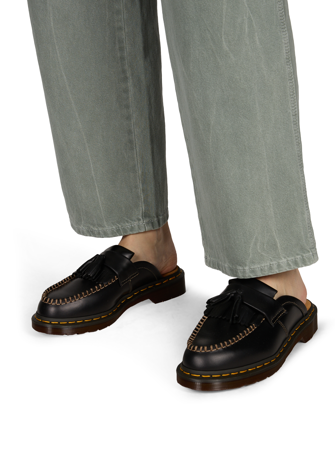 Mules Adrian en cuir DR. MARTENS Noir