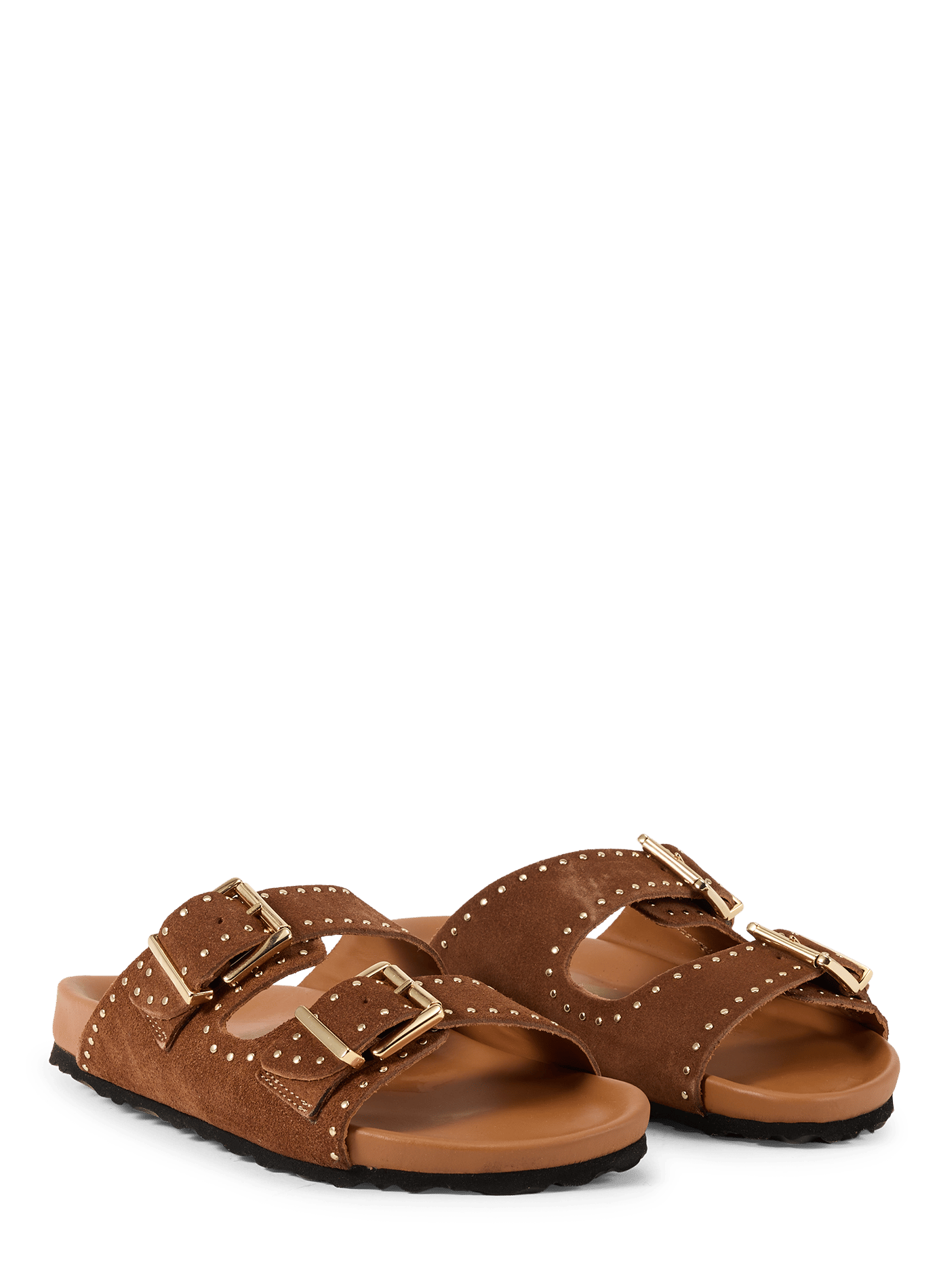 Funky leather mules SAISON 1865 Brown