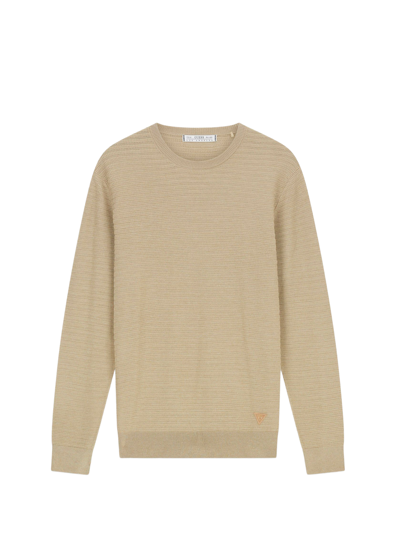 Long-sleeve knit sweater GUESS Beige