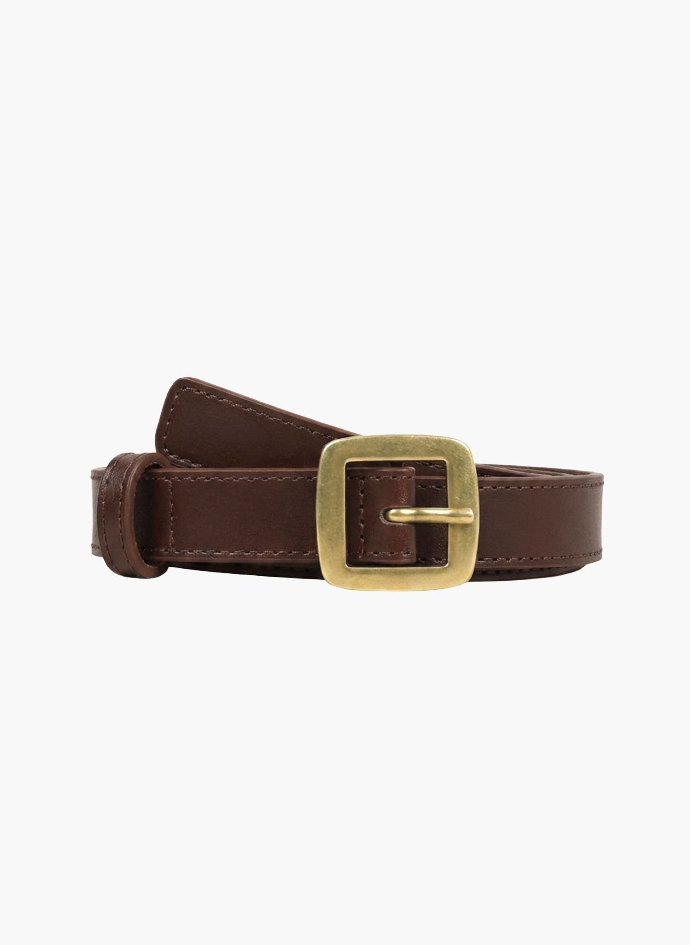 Ceinture alix cuir JULES & JENN Marron