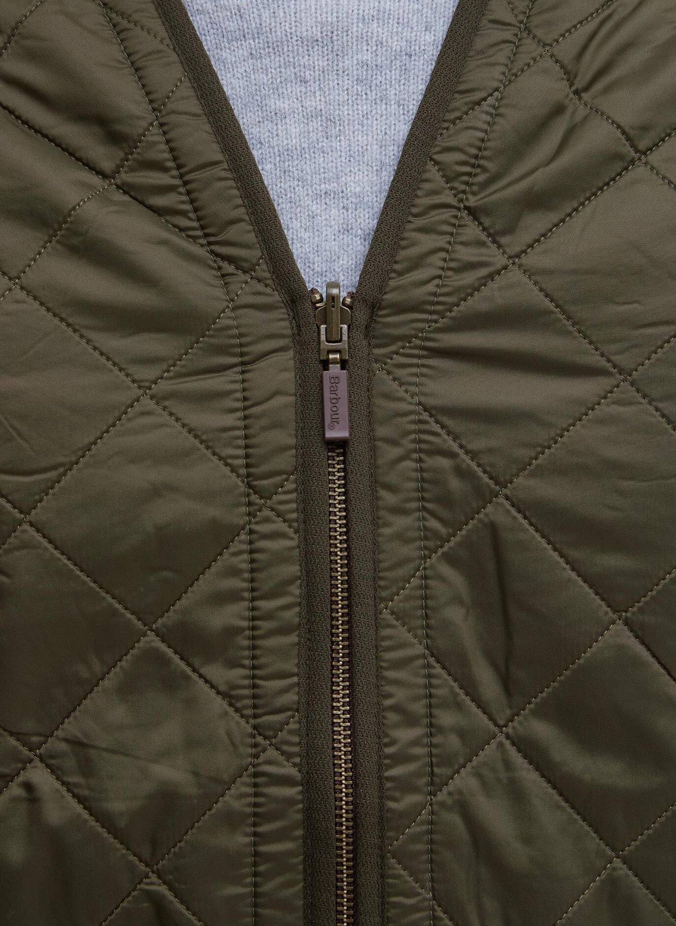 Quilted sleeveless jacket | Khaki BARBOUR Men