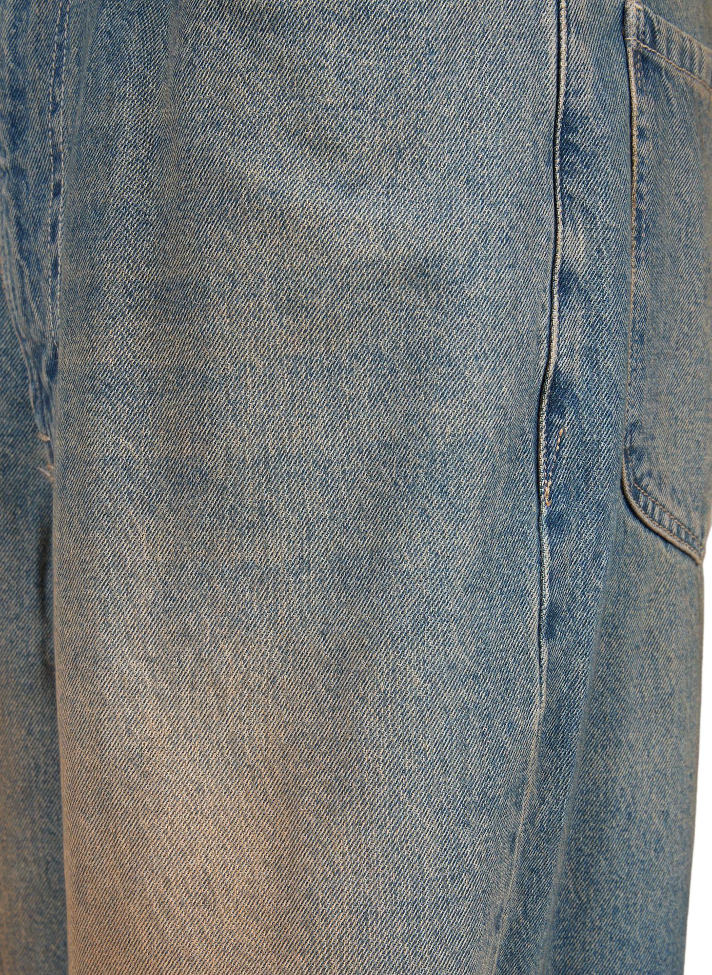 Wide cotton jeans CAMIEL FORTGENS Blue