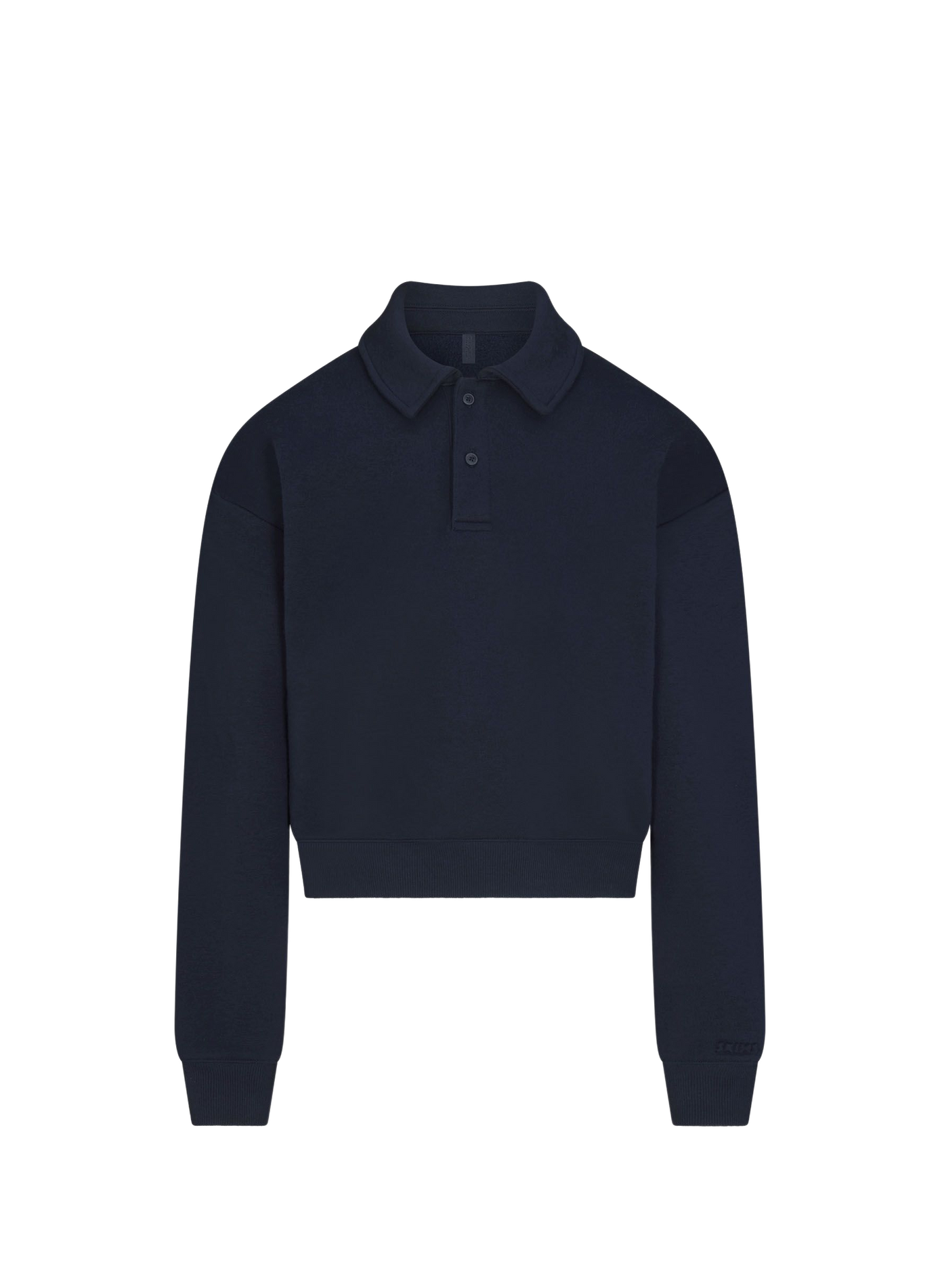 Zip-neck sweatshirt SKIMS Blue