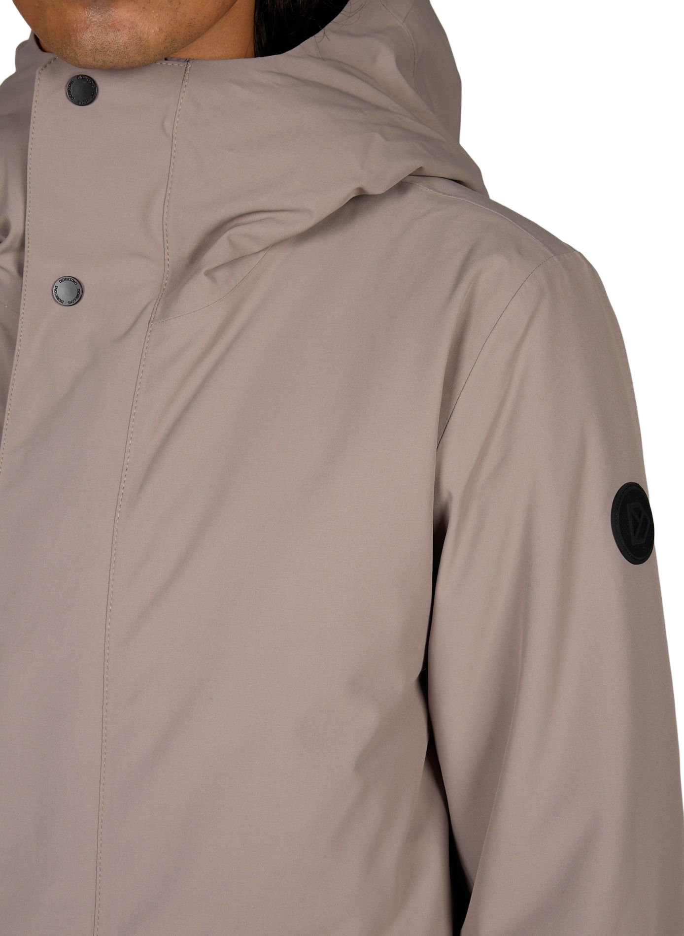 Rechte parka met capuchon DIDRIKSONS Bruin