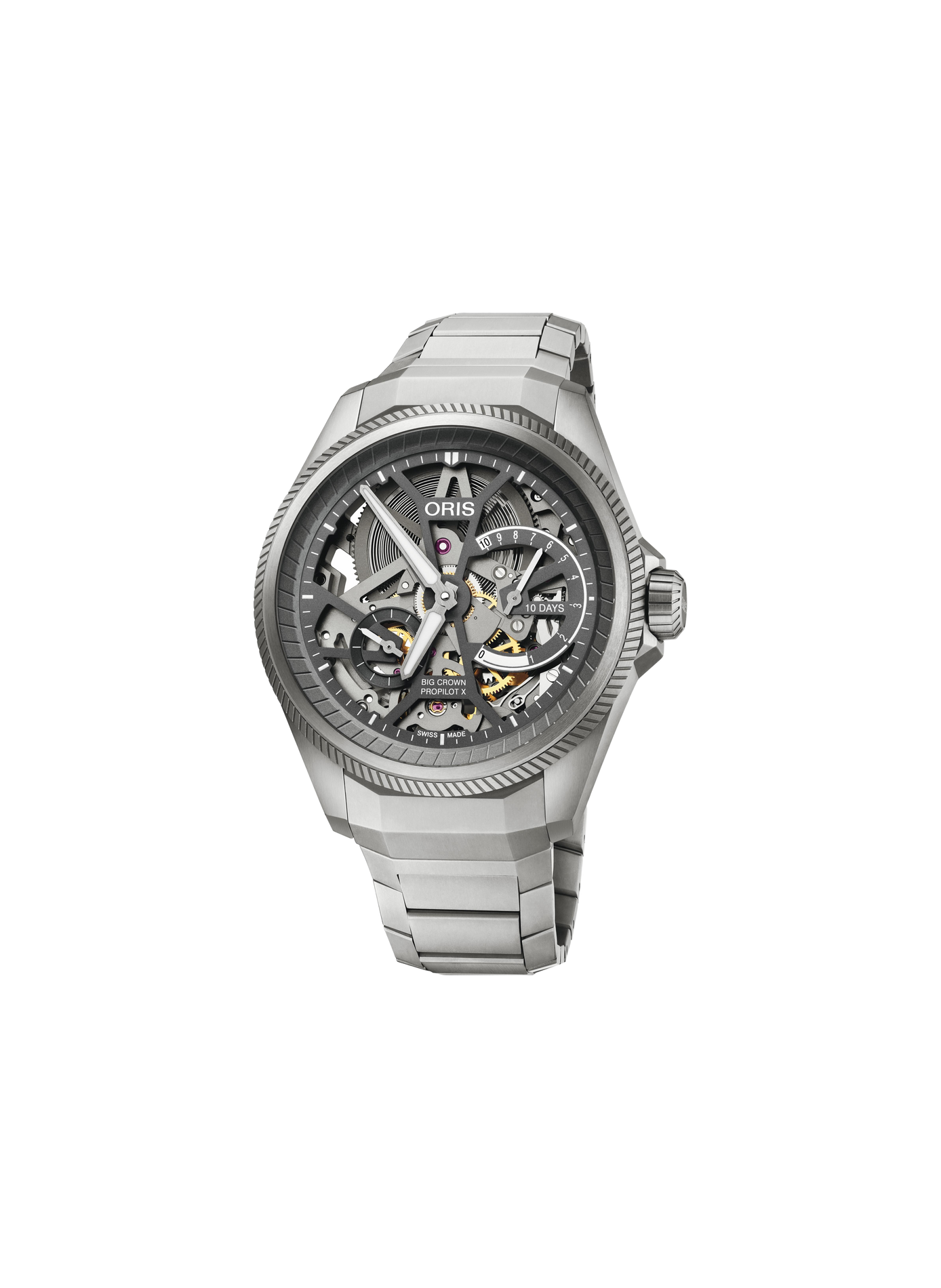 Montre automatique Oris ProPilot X Calibre 115 en titane ORIS Gris