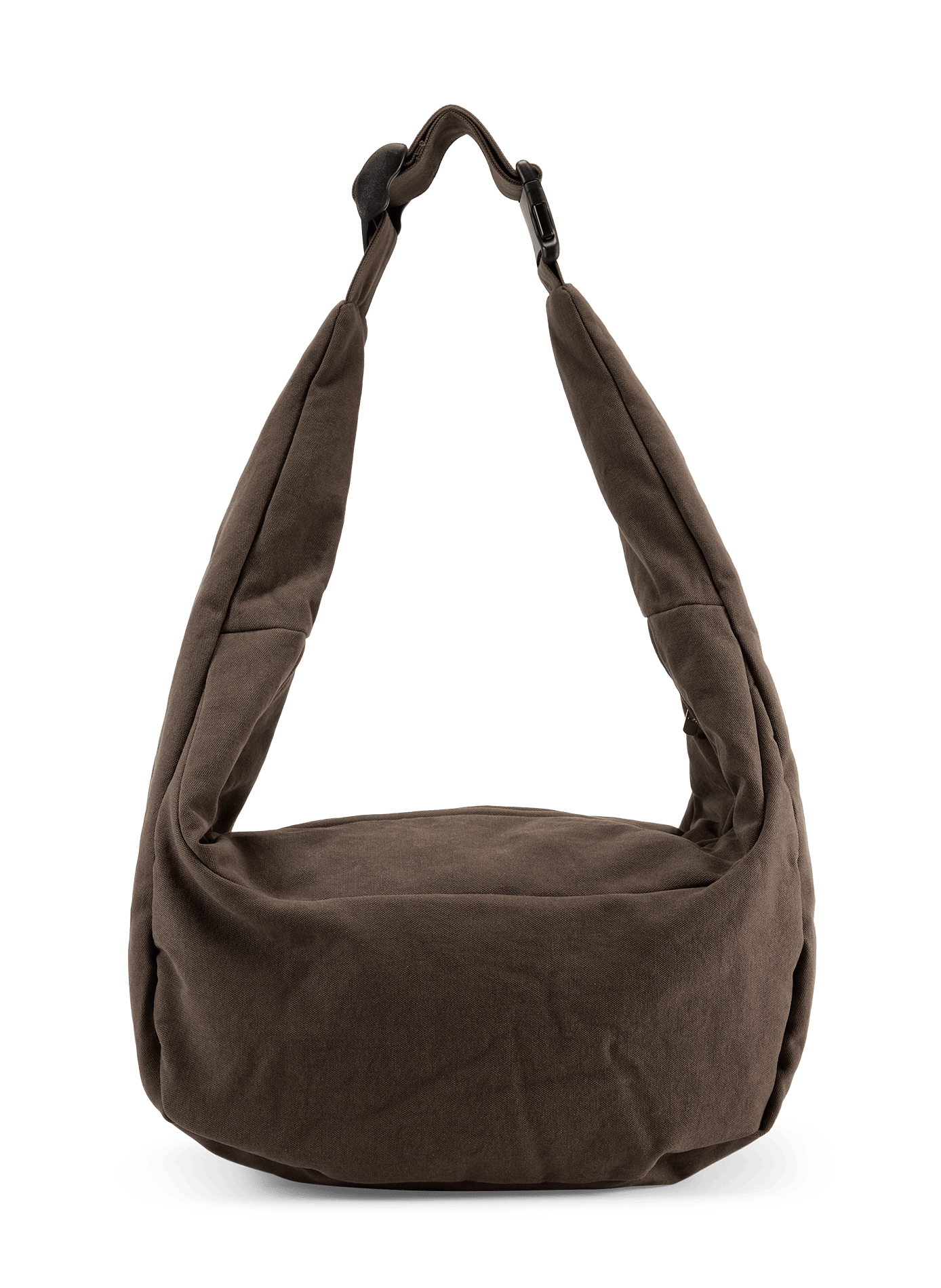 Cotton crossbody bag SEVENTH Brown