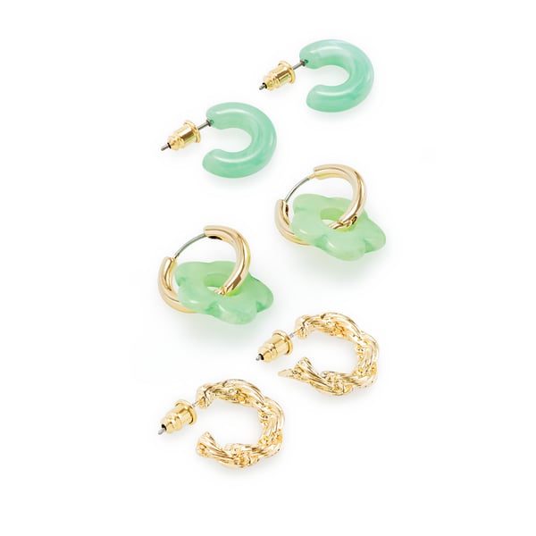 Lot de 6 boucles d'oreille dépareillées