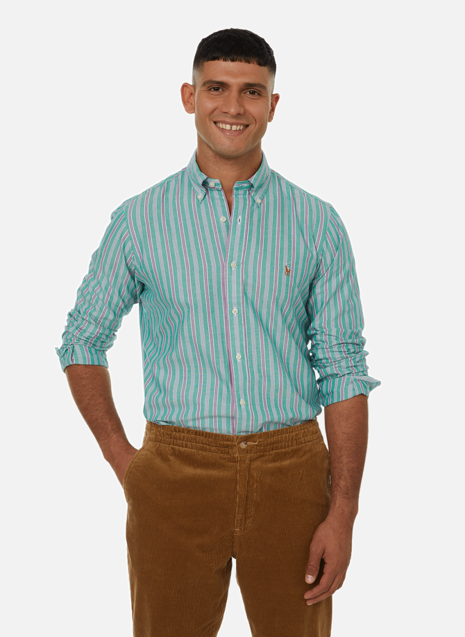 Straight striped cotton shirt POLO RALPH LAUREN