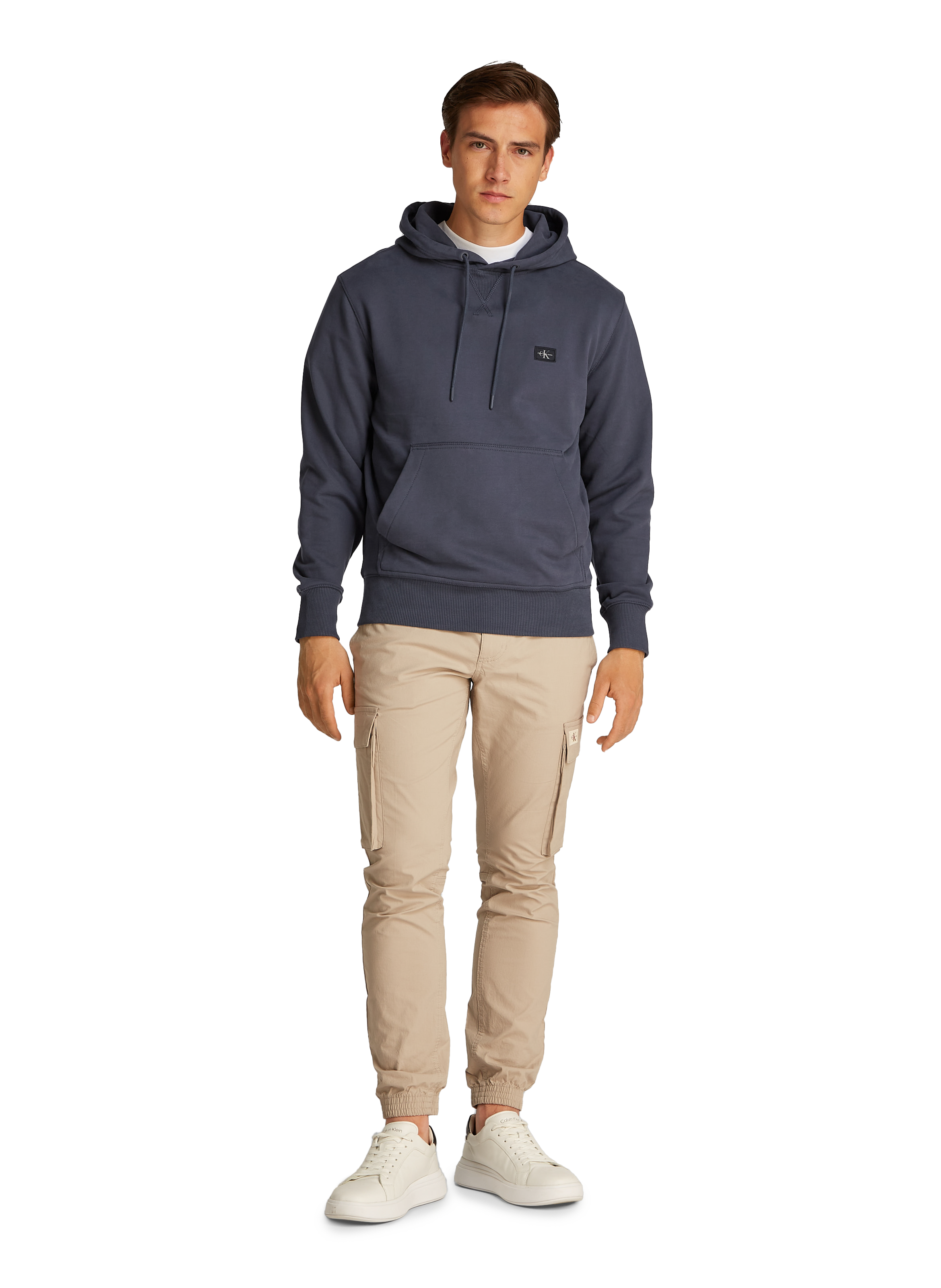 Cotton hoodie CALVIN KLEIN Grey