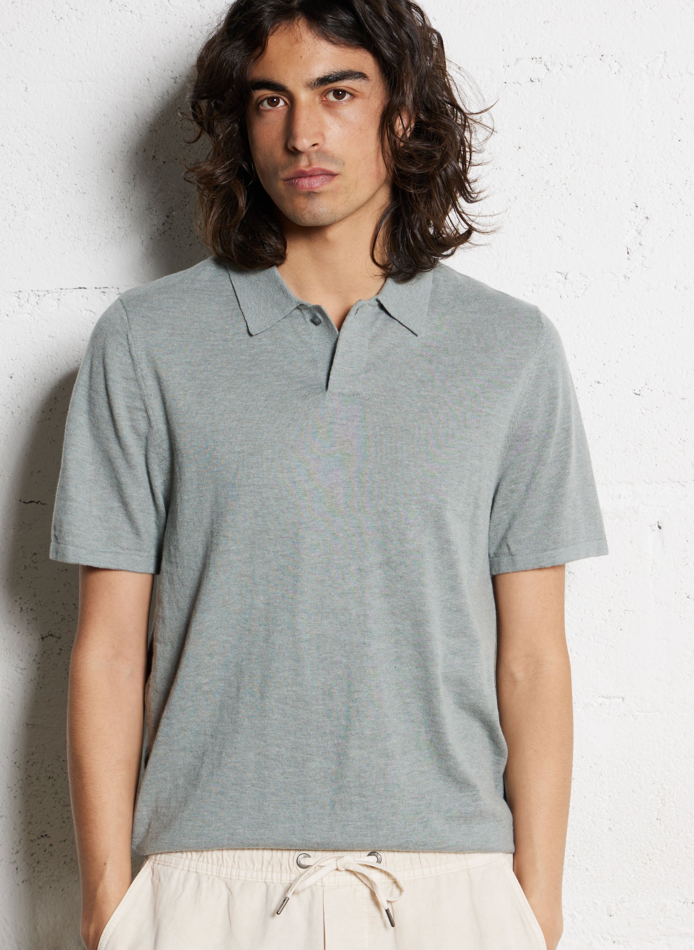 Polo manches courtes IKKS Bleu