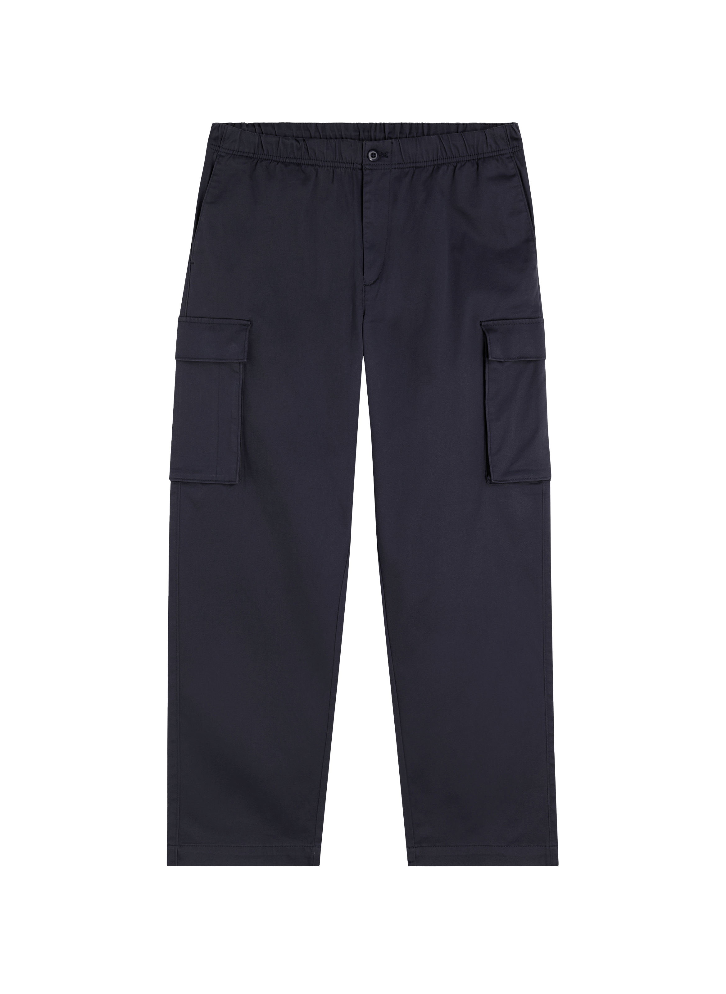 Pantalon cargo en coton CALVIN KLEIN Bleu